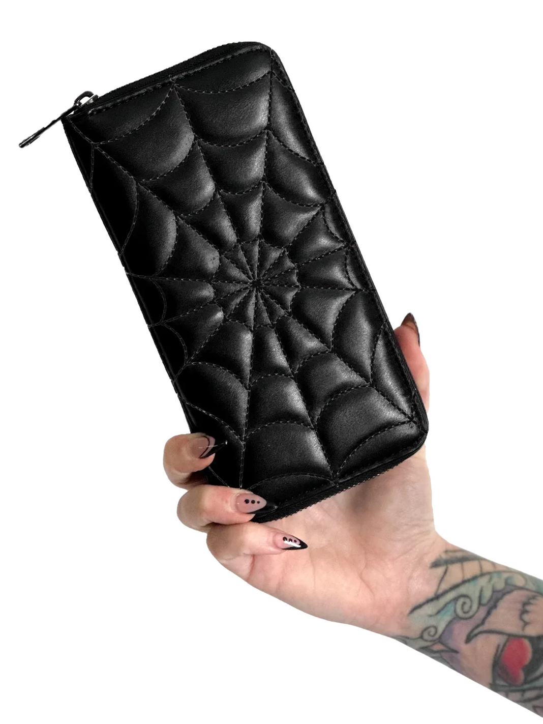 Spiderweb Wallet (All Black) FOXBLOOD - Die With Your Boots On