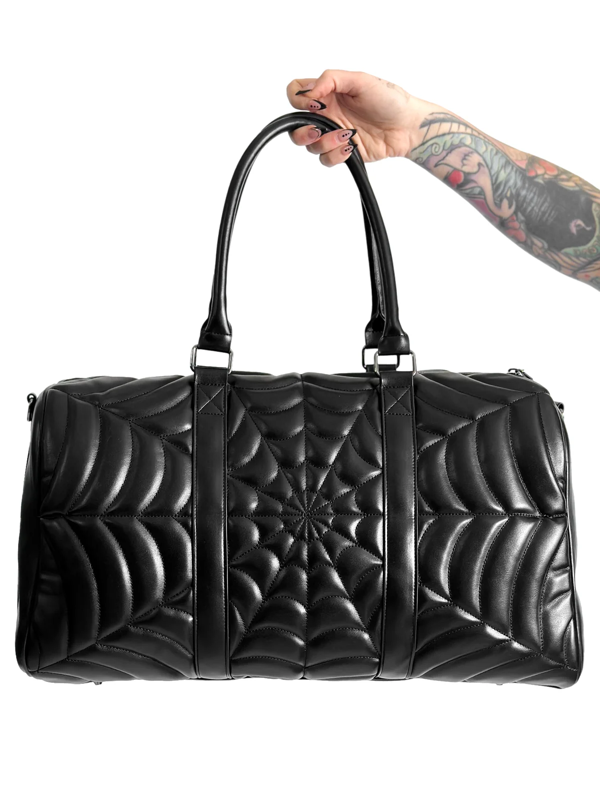 Web Weekender Bag (Black/Black) FOXBLOOD - Die With Your Boots On