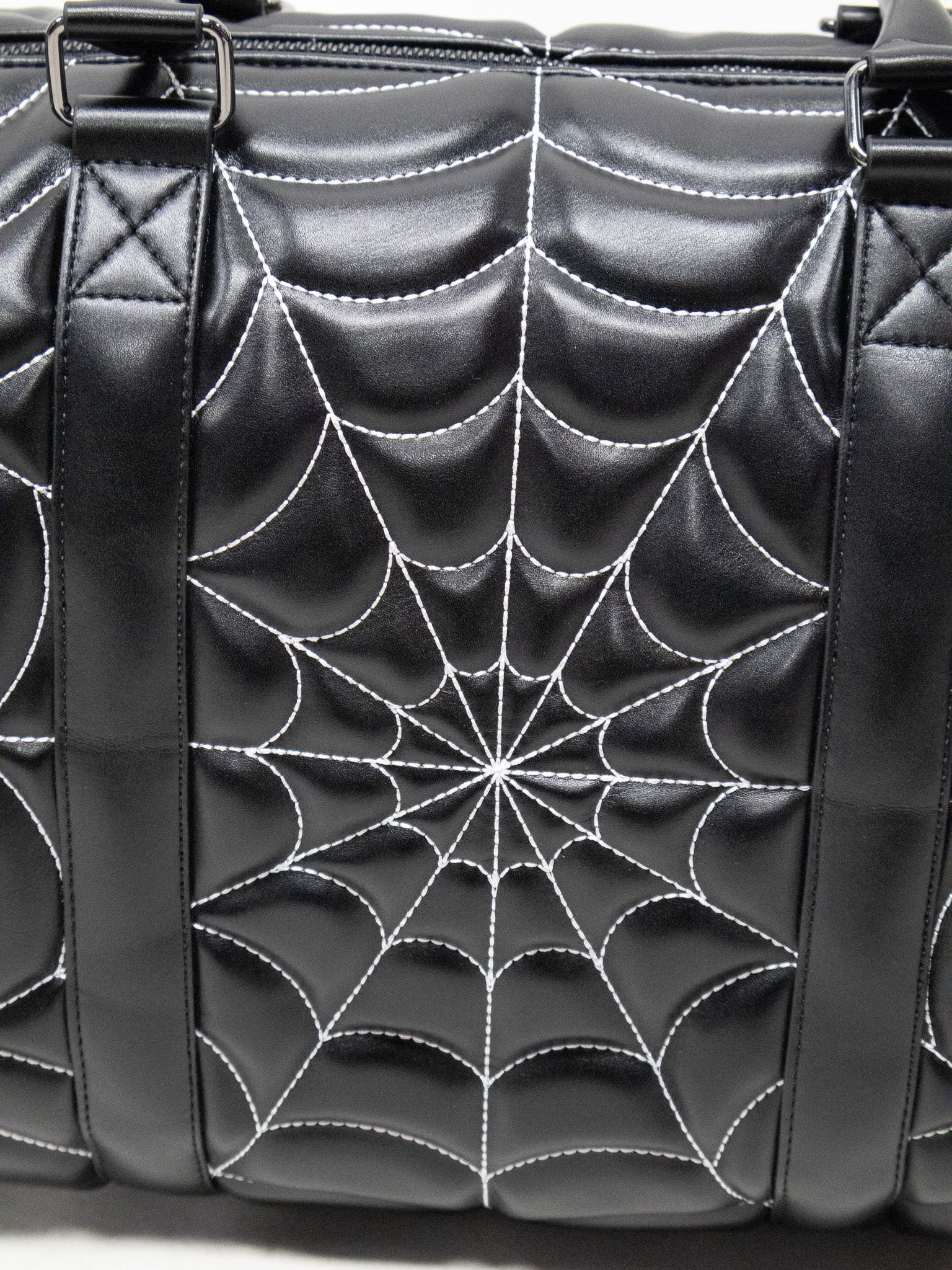 Web Weekender Bag (Black/White) FOXBLOOD - Die With Your Boots On