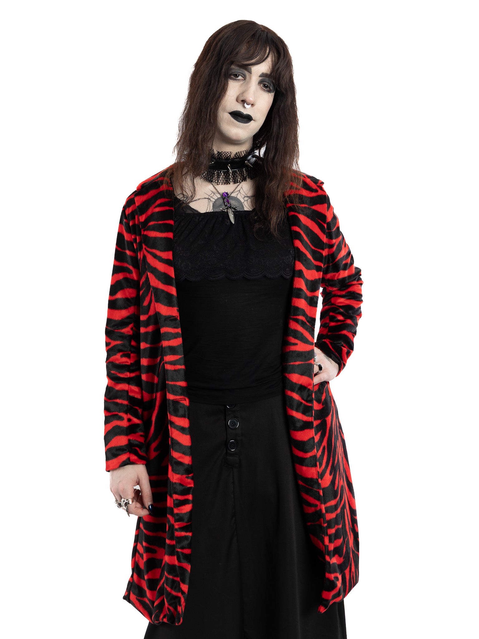 Black Cherry Stampede Coat FOXBLOOD x DWYBO (EXTREMELY LIMITED!!) - Die With Your Boots On