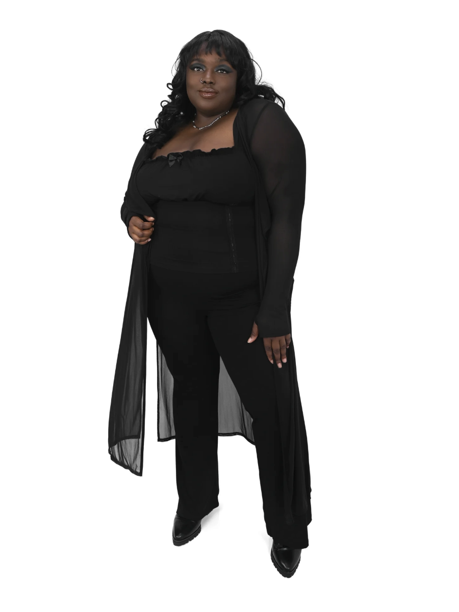 Janis Mesh Duster FOXBLOOD (NEW AND IMPROVED!) - Die With Your Boots On