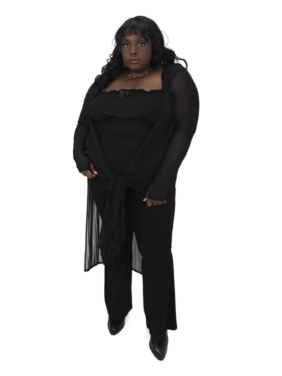 Janis Mesh Duster FOXBLOOD (NEW AND IMPROVED!) - Die With Your Boots On