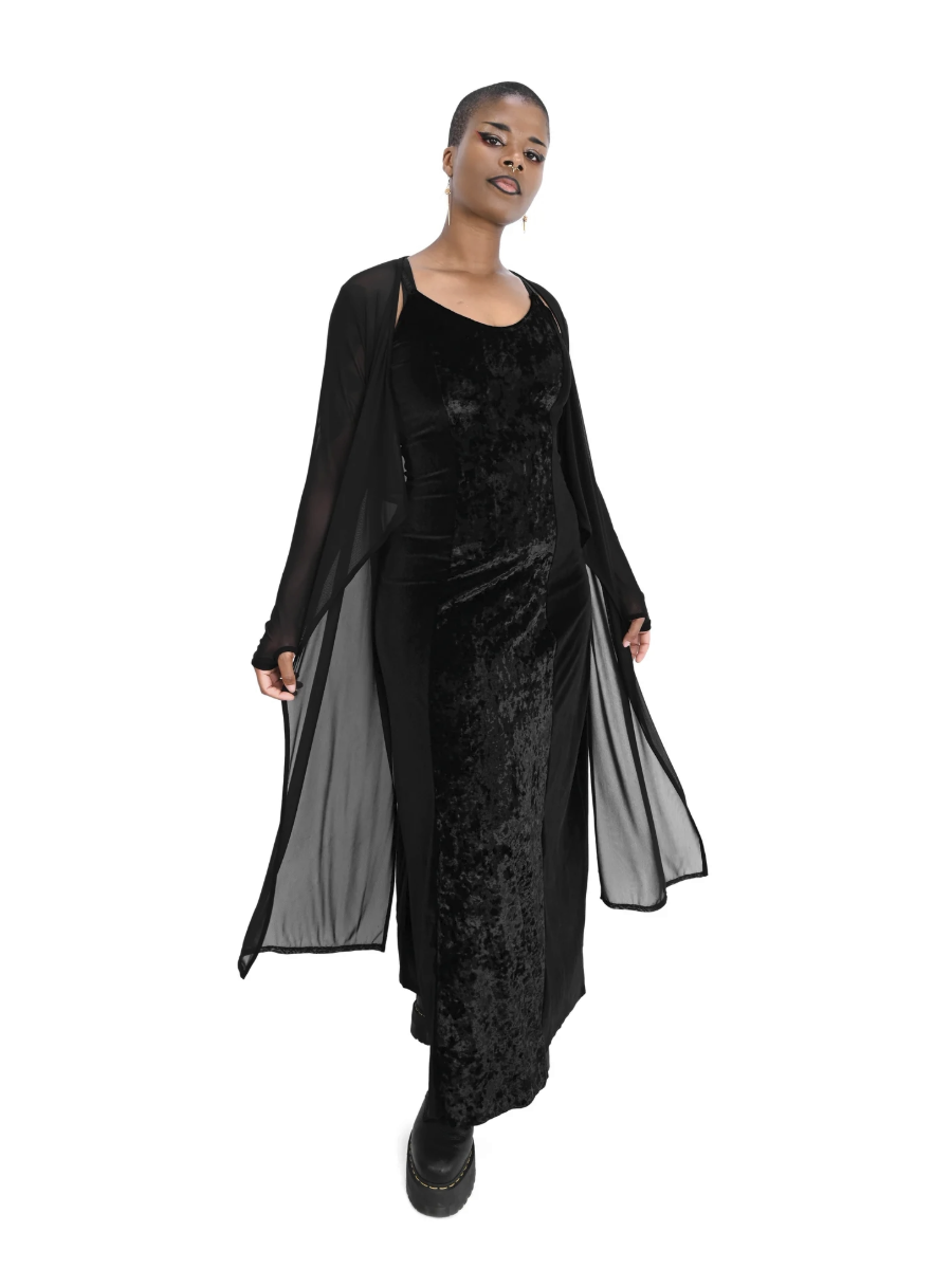 Janis Mesh Duster FOXBLOOD (NEW AND IMPROVED!) - Die With Your Boots On