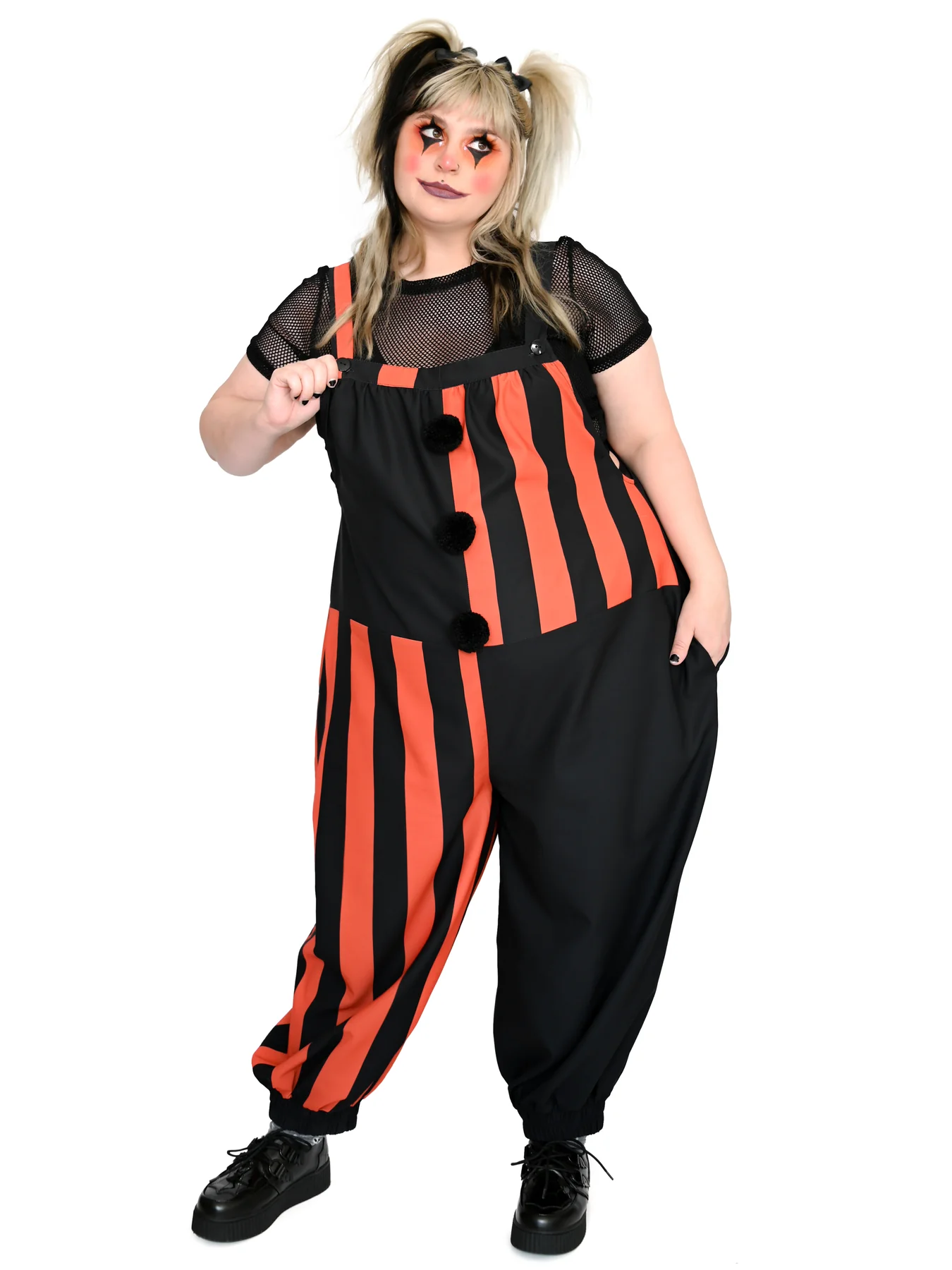 Side Show Overalls (Orange/Black) FOXBLOOD - Die With Your Boots On