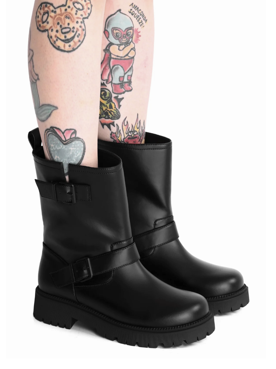 Goth Rain Boot FOXBLOOD RESTOCKED! - Die With Your Boots On