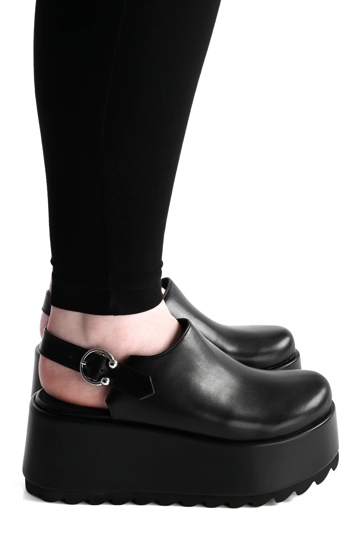 Pierced Platform Clog FOXBLOOD - Die With Your Boots On