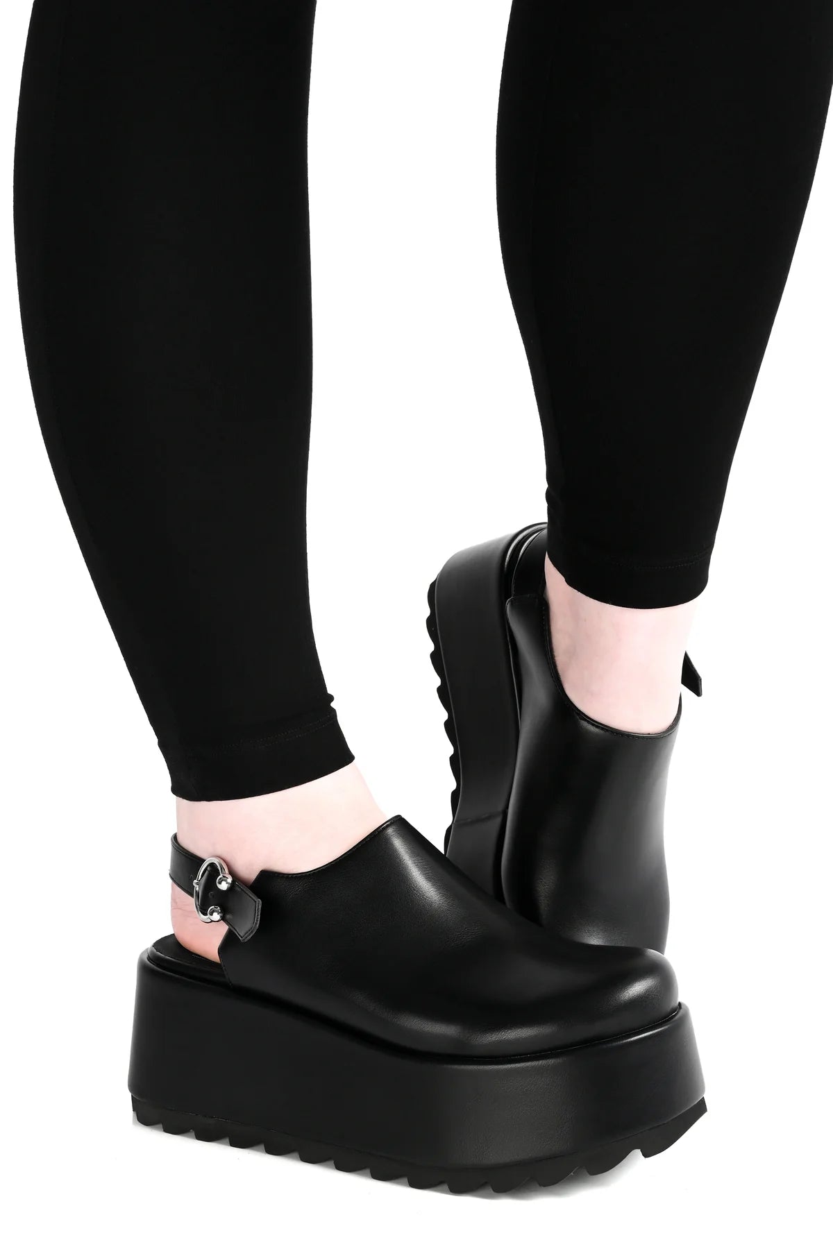 Pierced Platform Clog FOXBLOOD - Die With Your Boots On