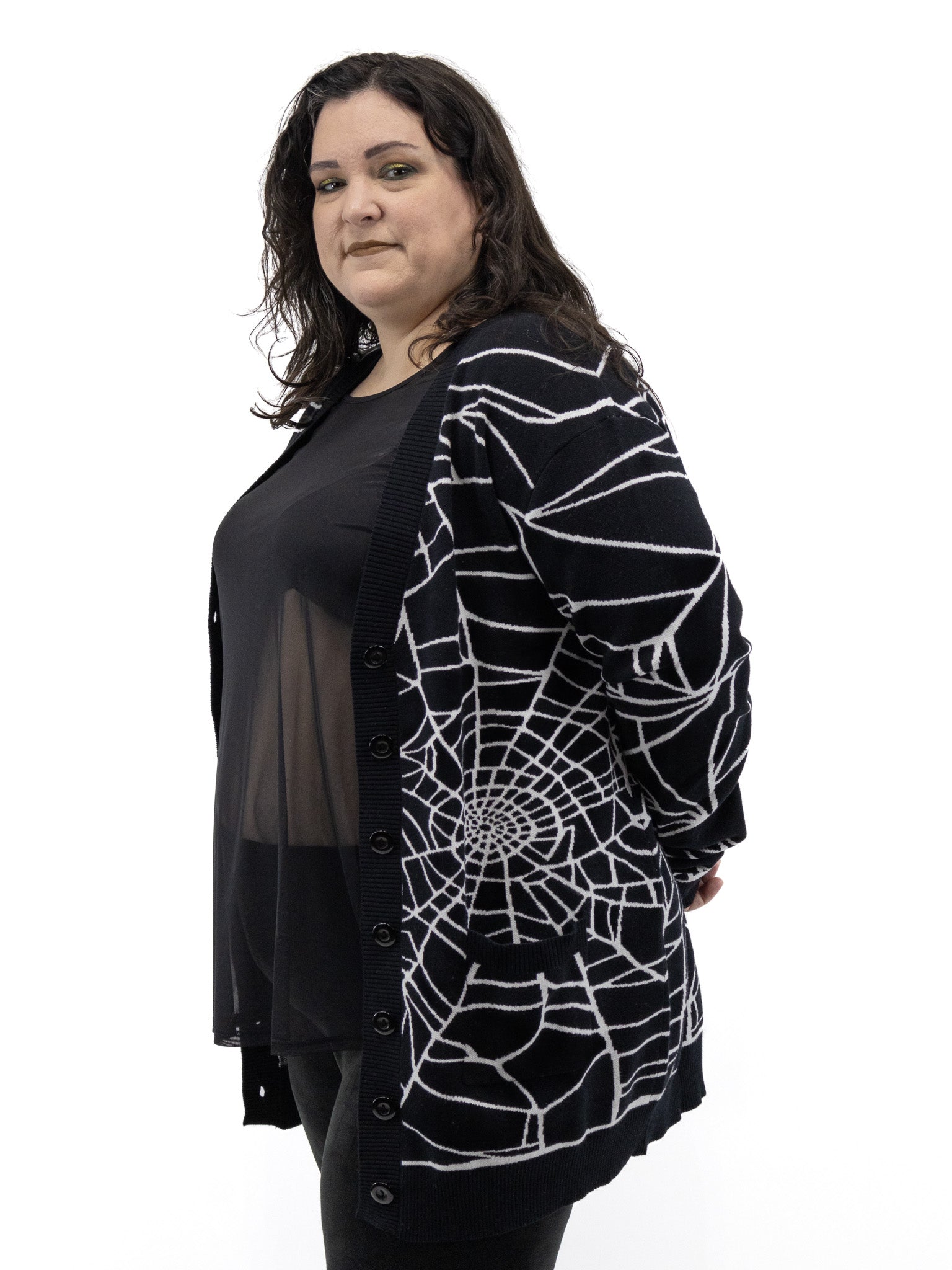 Cobwebs Cardigan FOXBLOOD - Die With Your Boots On