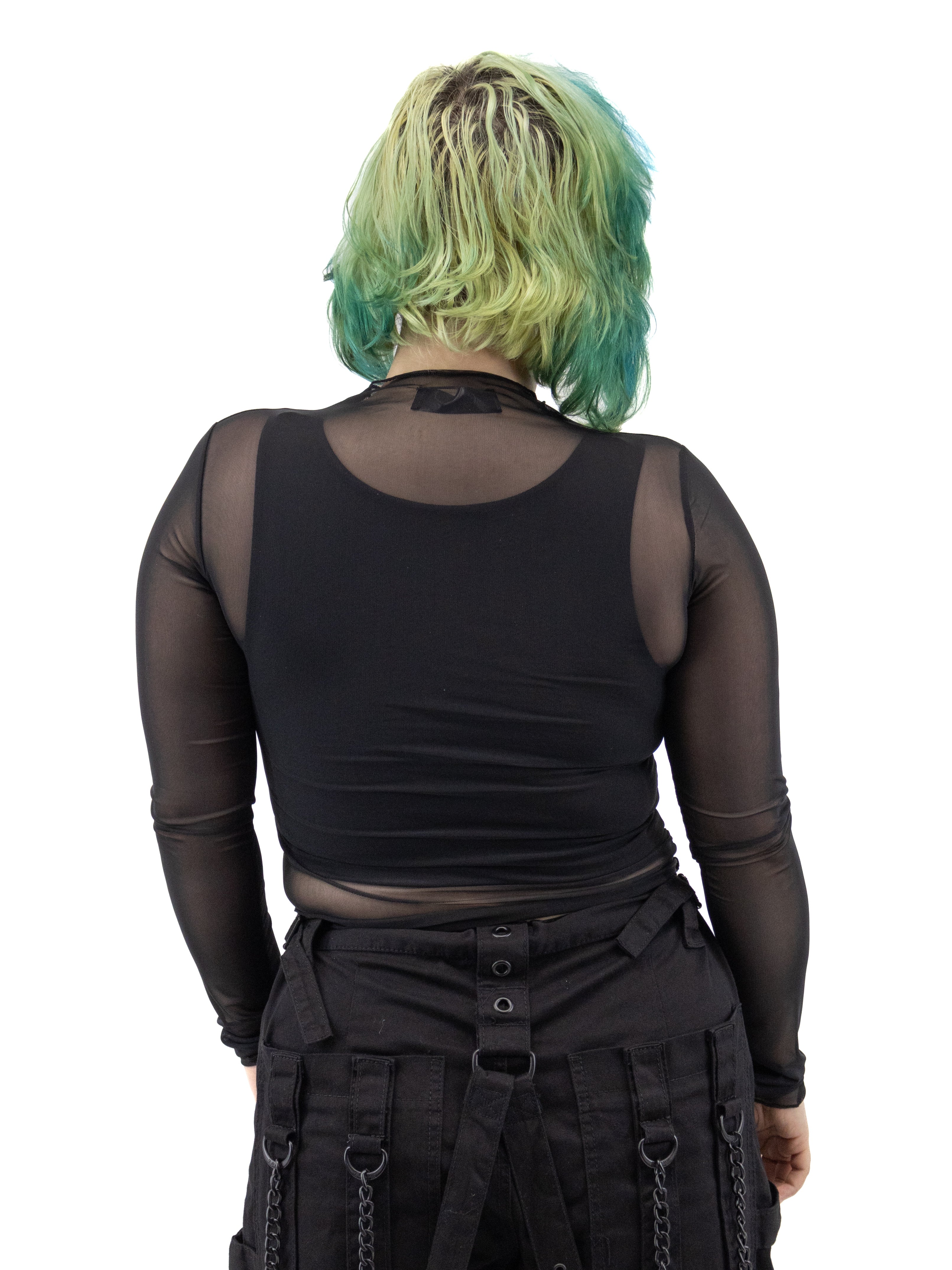 Autopsy Mesh Long Sleeve Top FOXBLOOD - Die With Your Boots On