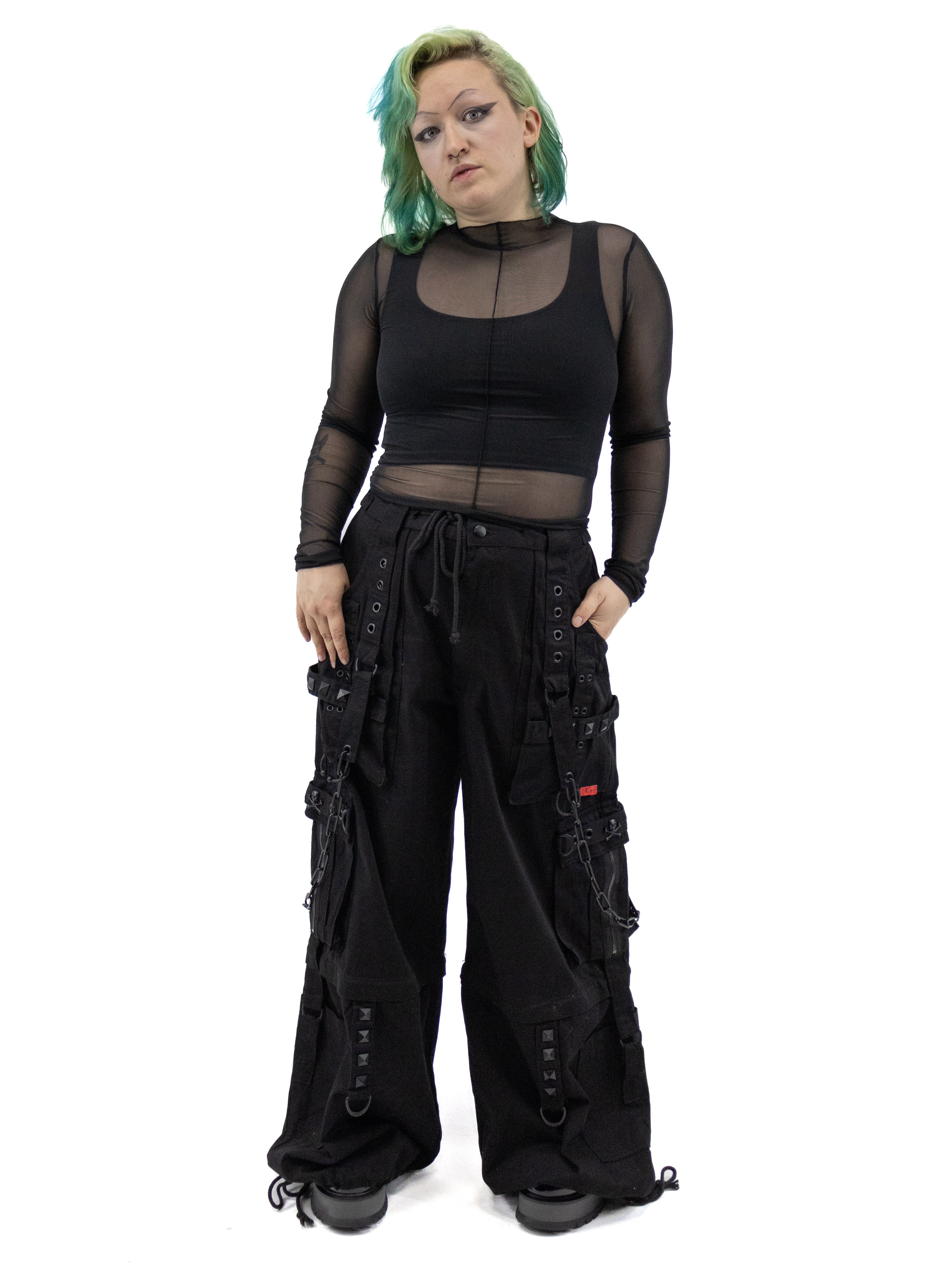 Autopsy Mesh Long Sleeve Top FOXBLOOD - Die With Your Boots On