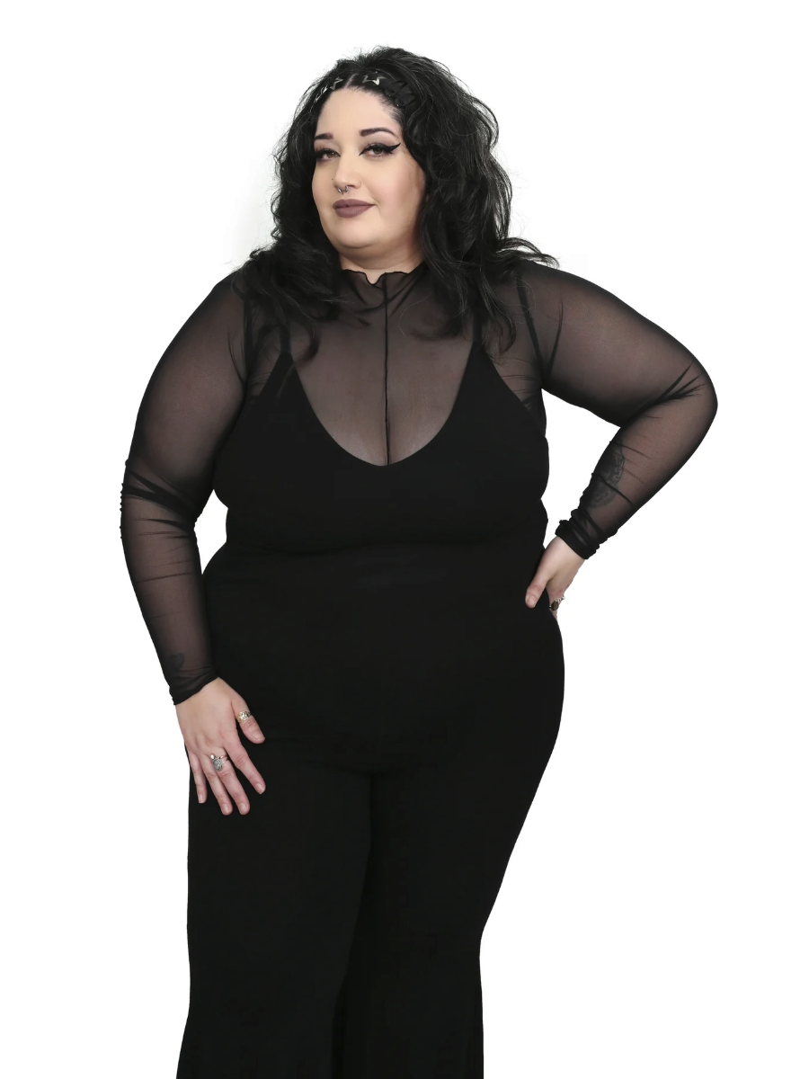 Autopsy Mesh Long Sleeve Top FOXBLOOD - Die With Your Boots On
