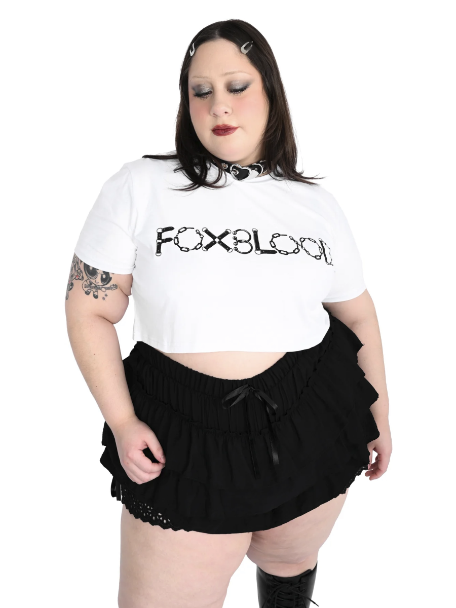 Foxblood Bondage Crop Tee FOXBLOOD - Die With Your Boots On