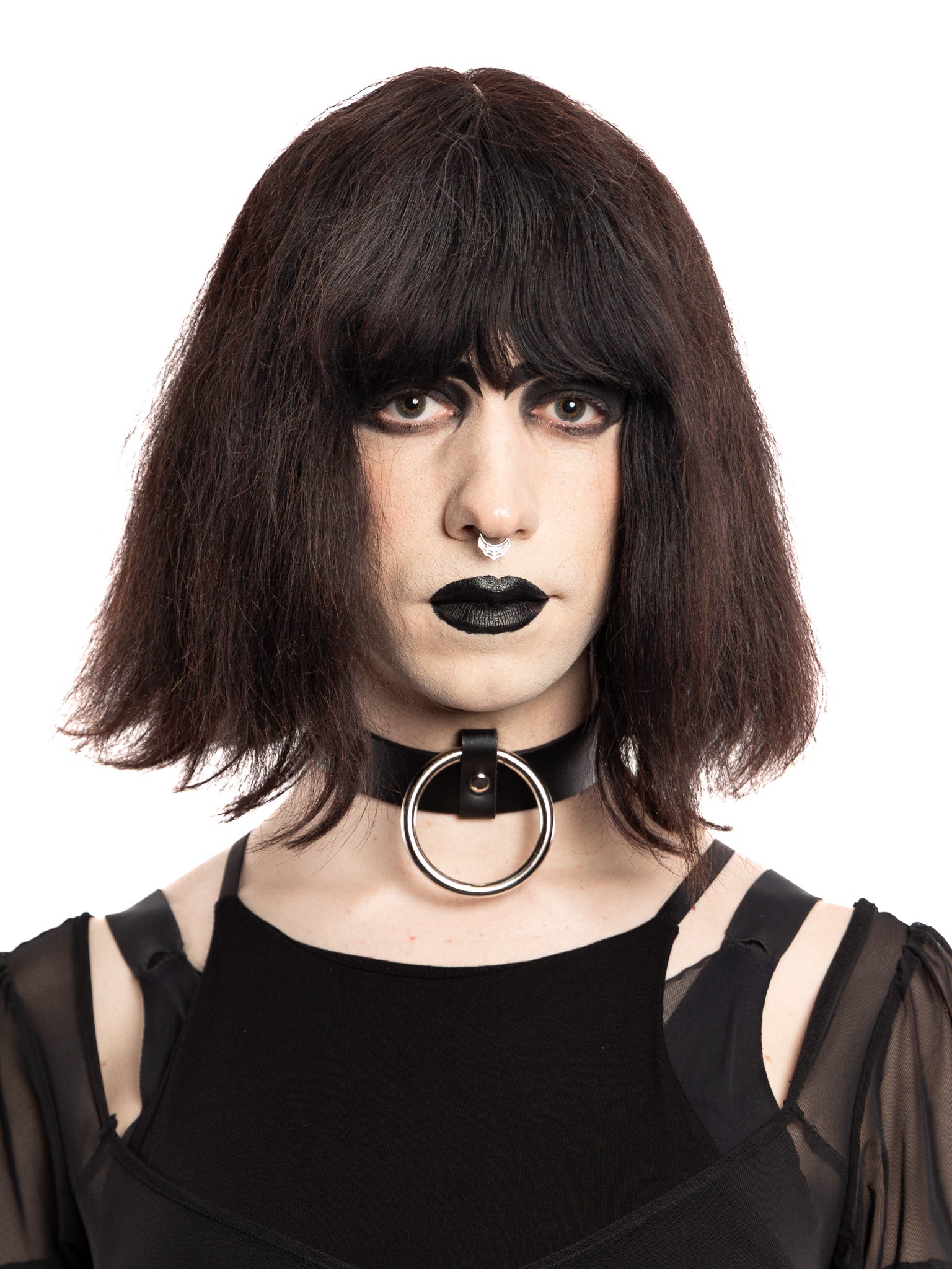 Chrome Ring Choker - Die With Your Boots On
