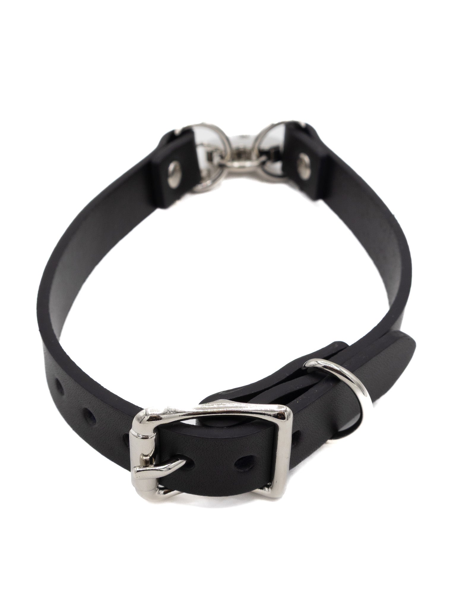 Heart Padlock Choker- Silver - Die With Your Boots On