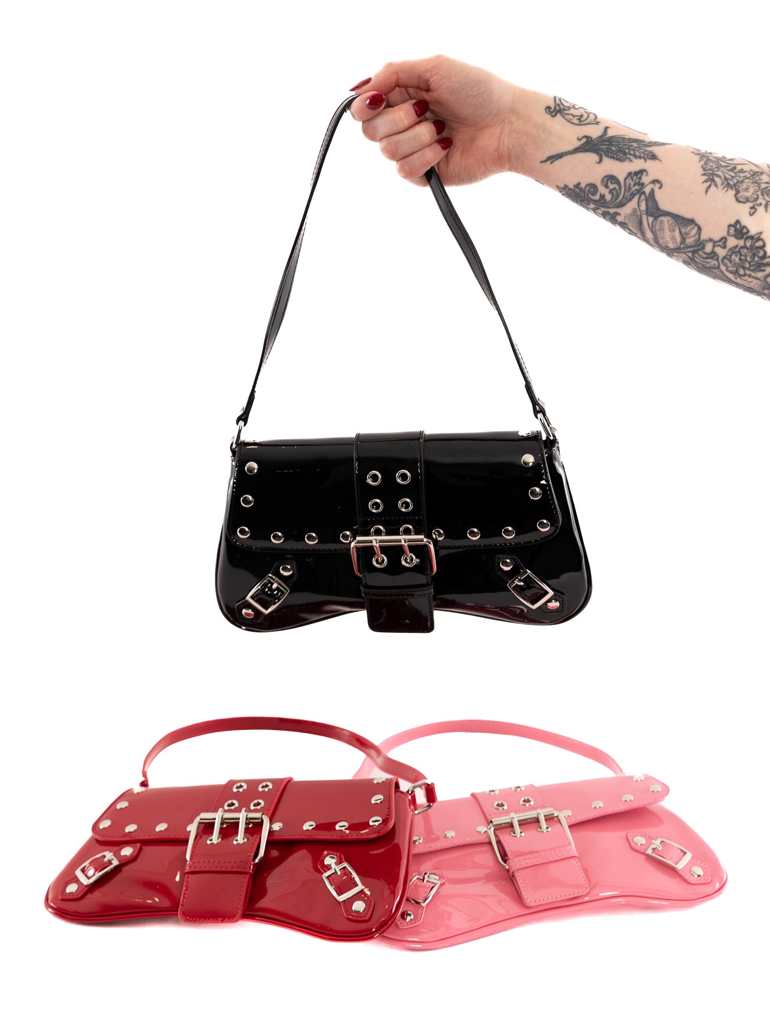 Ashley Patent Shoulder Bag - Die With Your Boots On