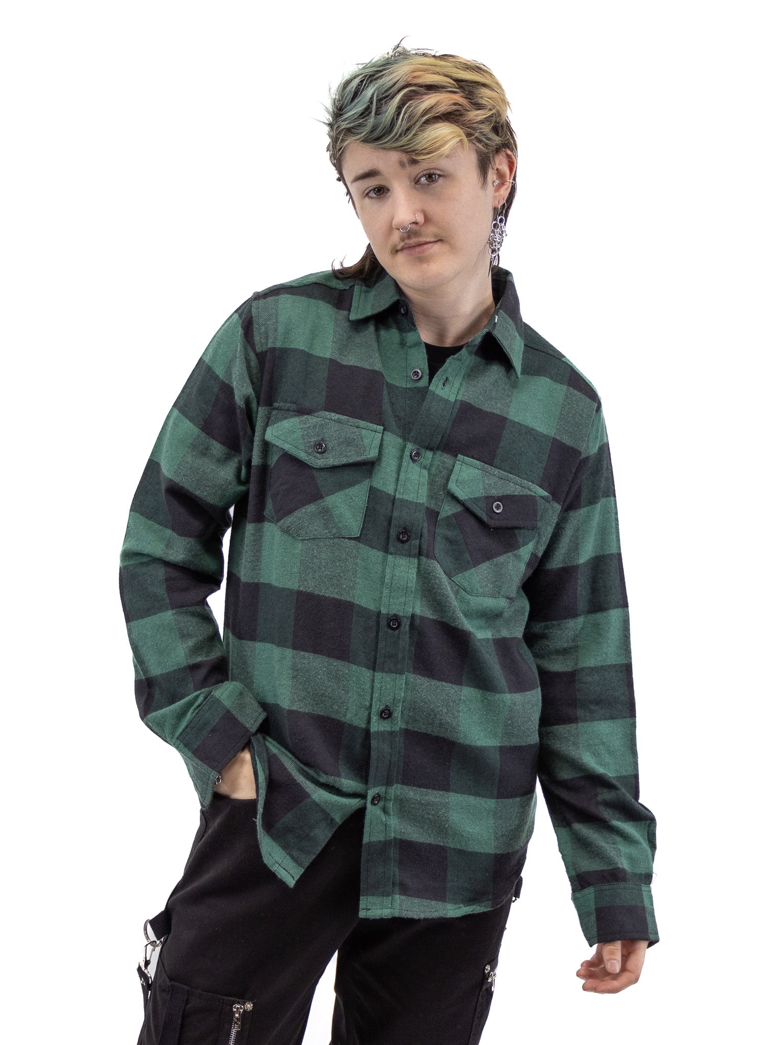 Lancaster Flannel- Green - Die With Your Boots On