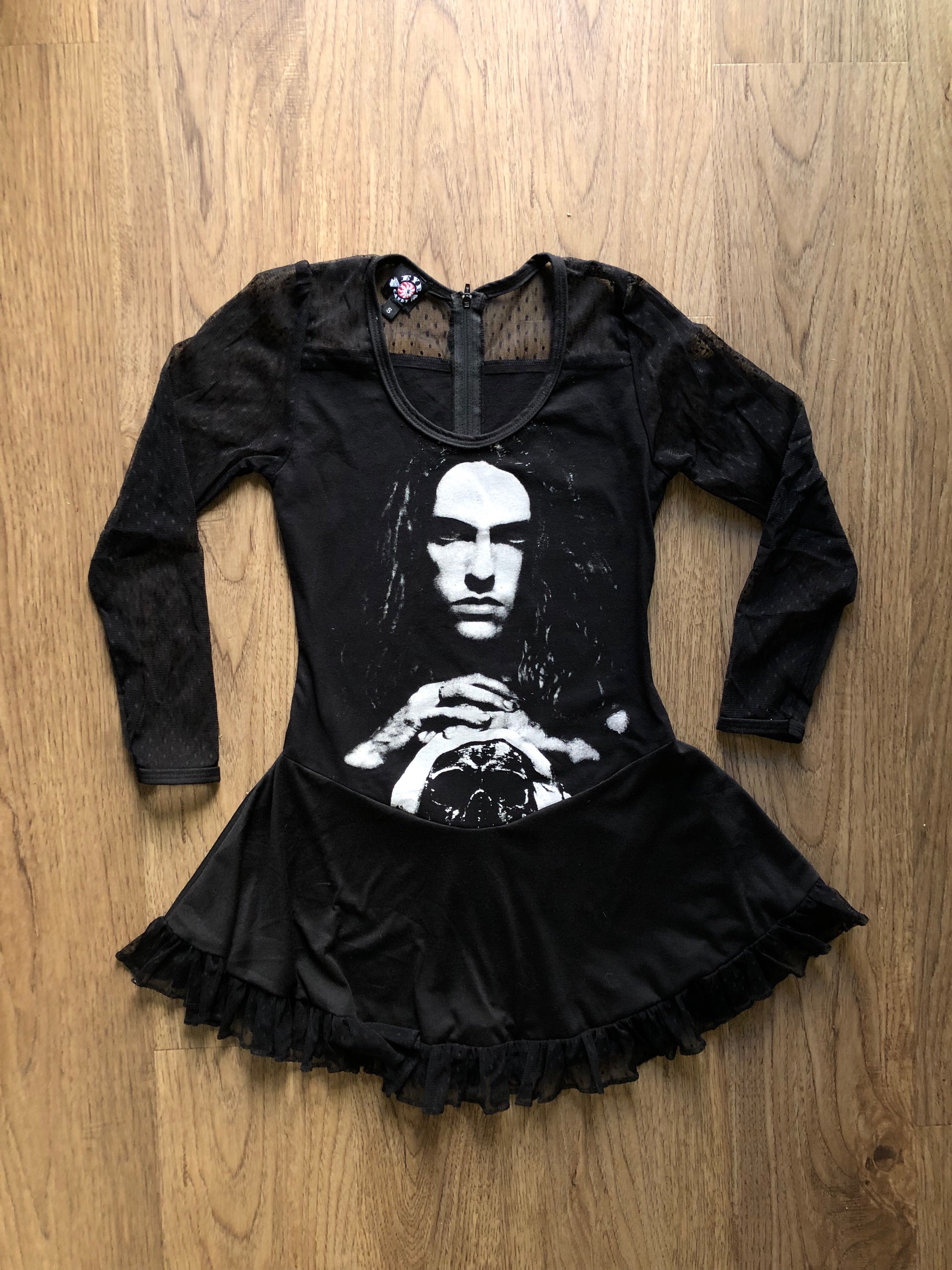 Peter Steele Ballerina Mesh Dress (SHIPS FROM VERA'S EYECANDY, NOT AVAILABLE FOR PICKUP IN STORE) - Die With Your Boots On