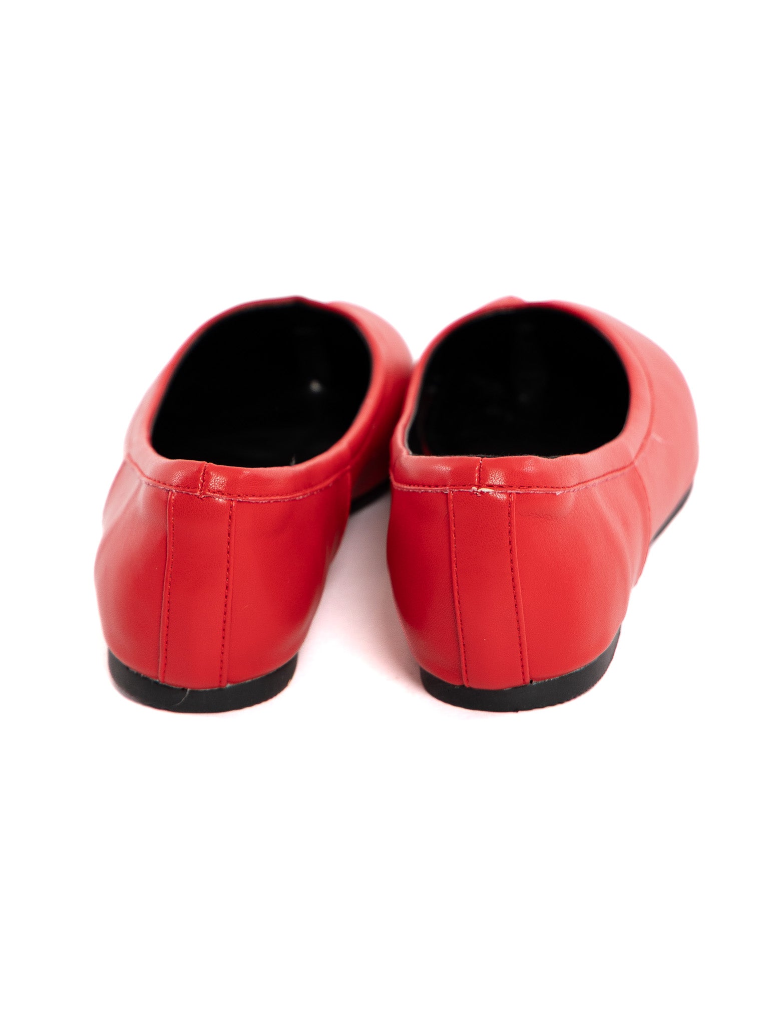 Brynn Red Split-Toe Flats NO RESTOCK! - Die With Your Boots On