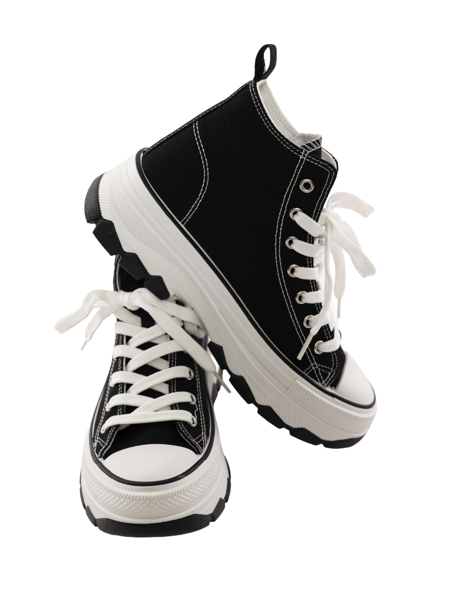 Gia Platform Hightop Sneaker - Die With Your Boots On