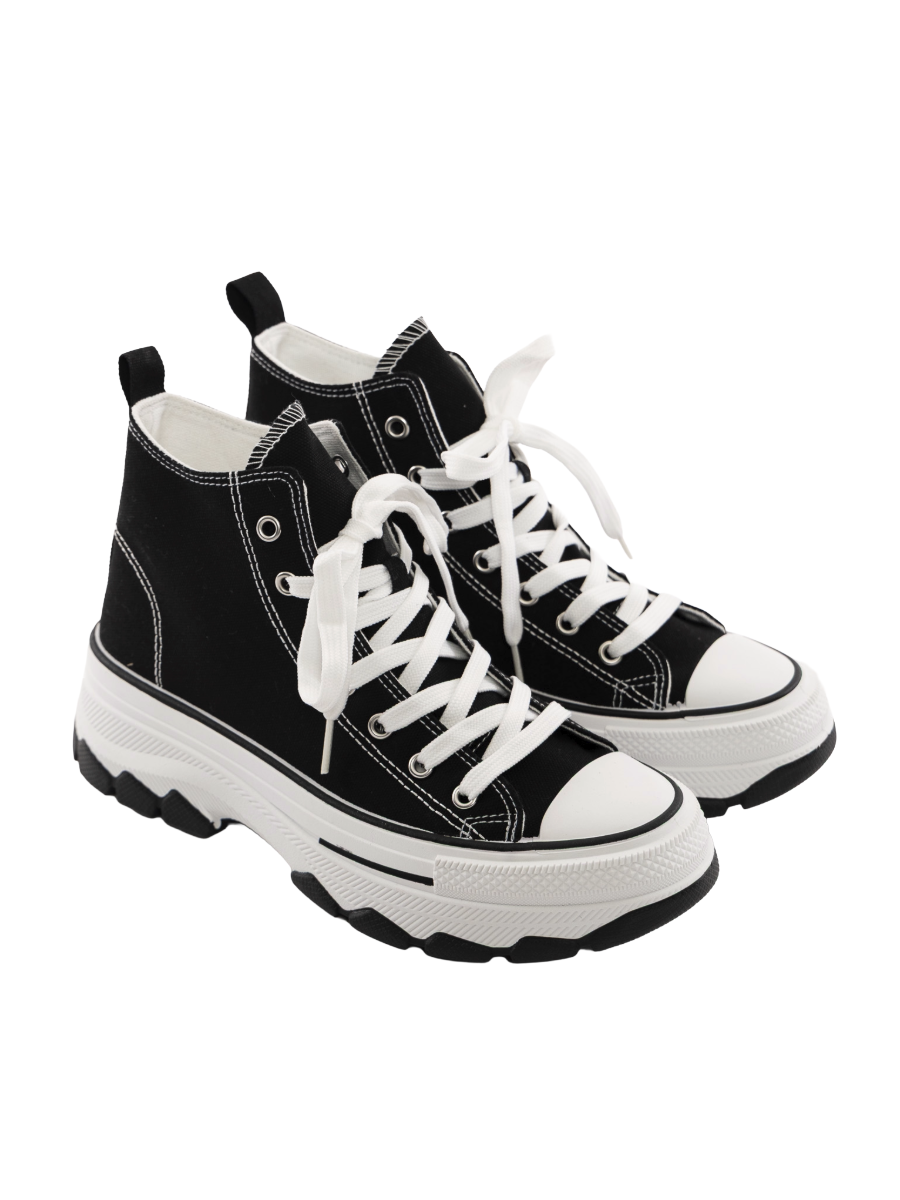 Gia Platform Hightop Sneaker - Die With Your Boots On