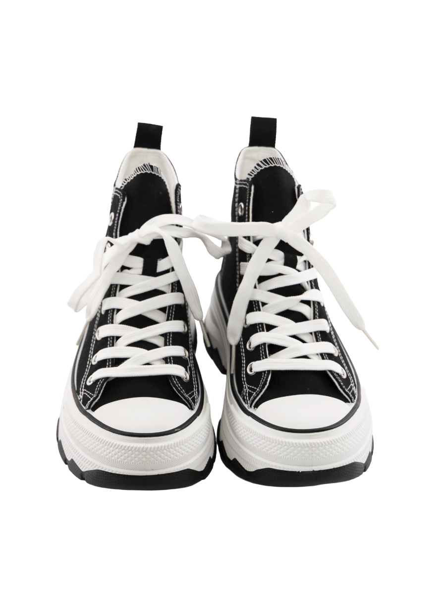 Gia Platform Hightop Sneaker - Die With Your Boots On