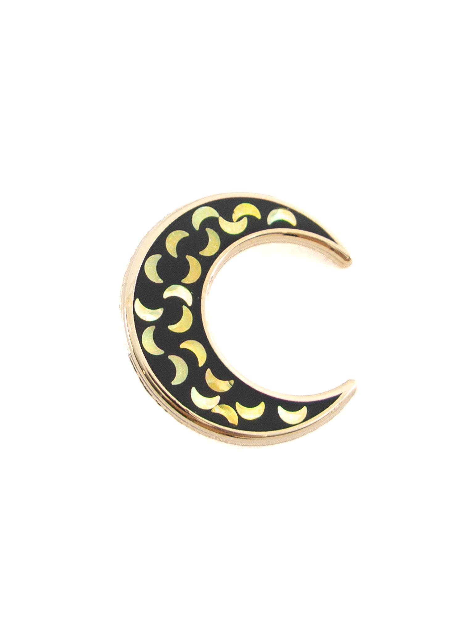 Crescent Moon Pin LASERBRAIN - Die With Your Boots On