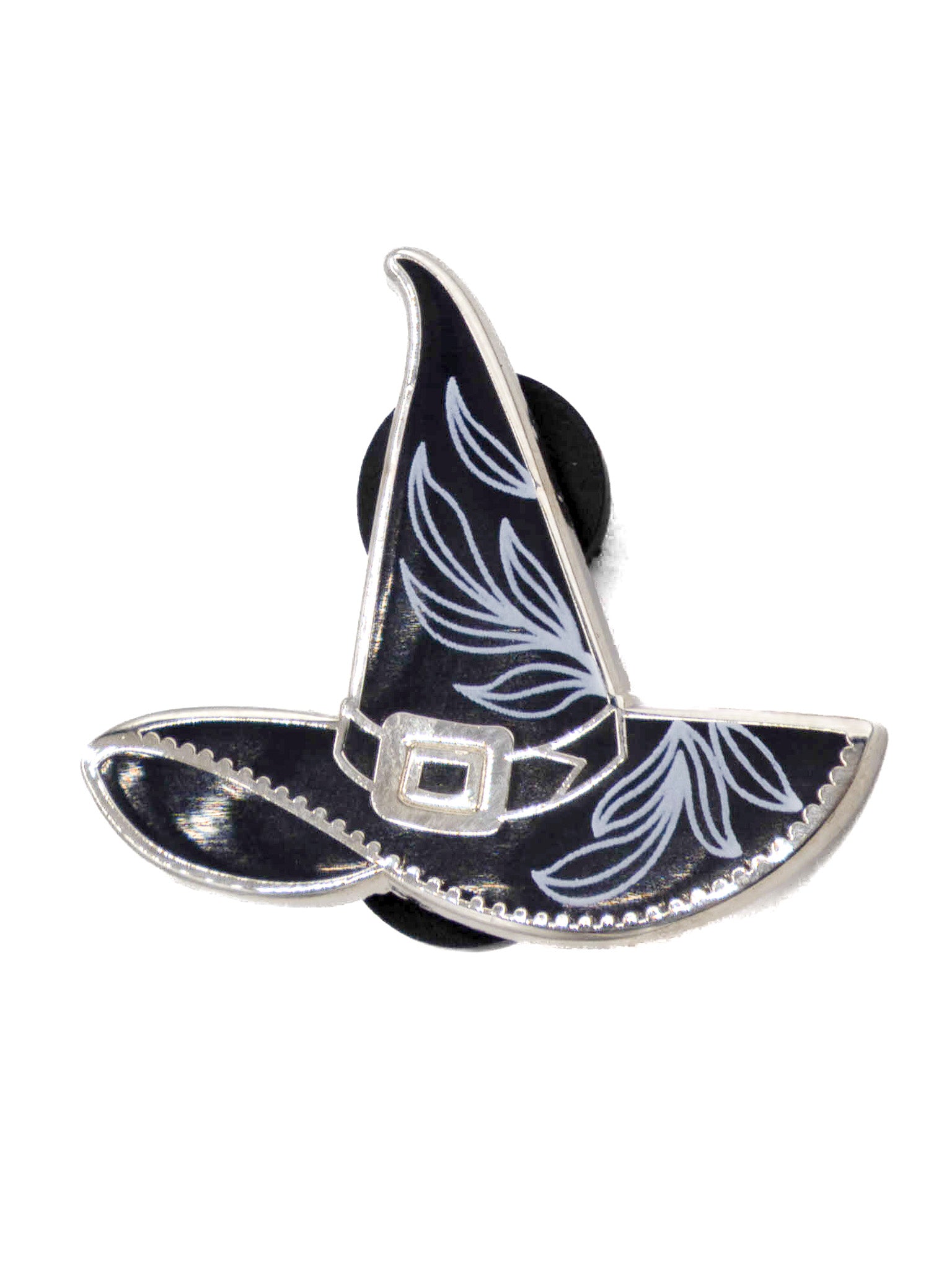Leafy Witch Hat Pin LASERBRAIN - Die With Your Boots On