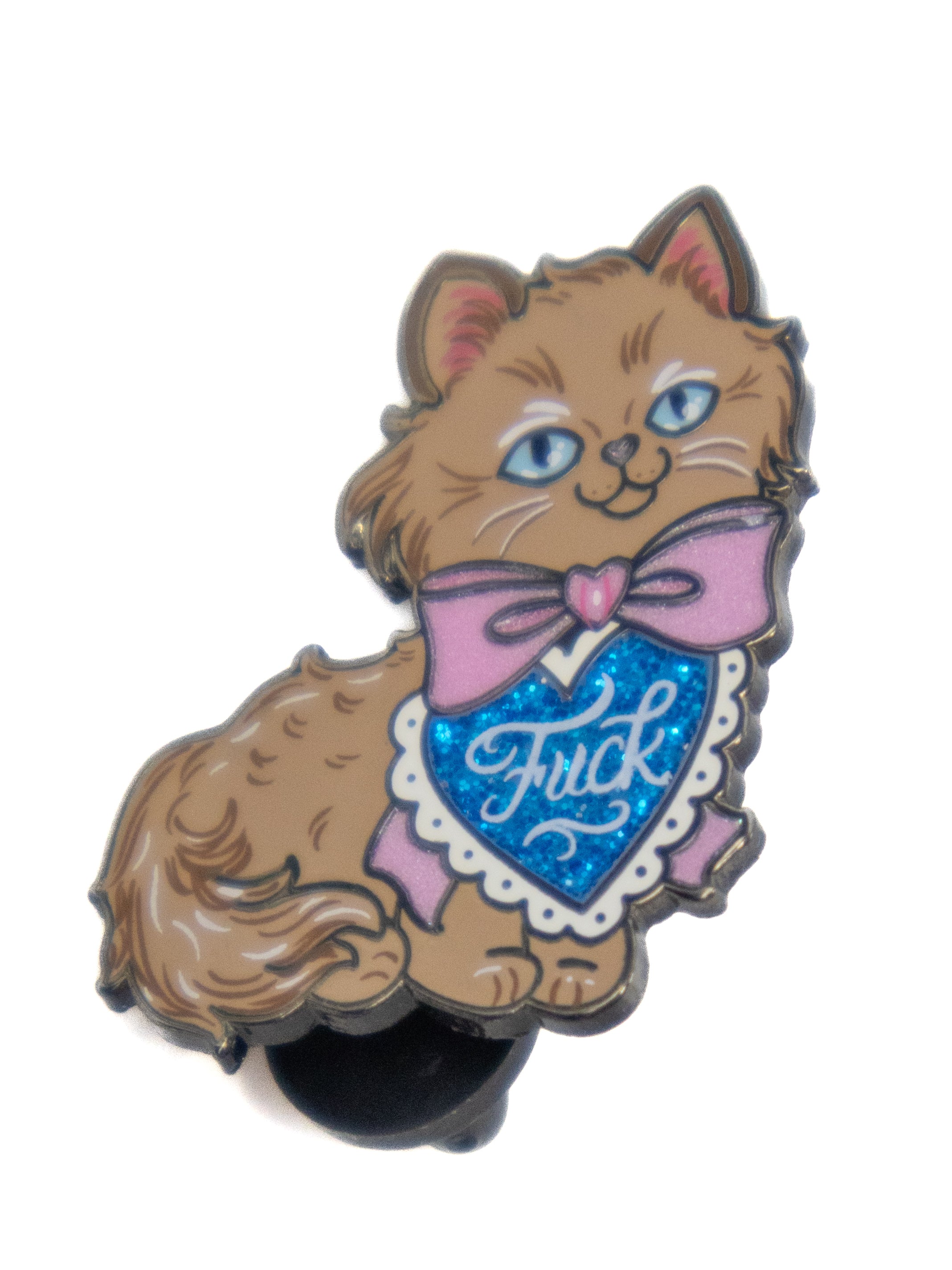 Sassy Kitten Pin LASERBRAIN - Die With Your Boots On