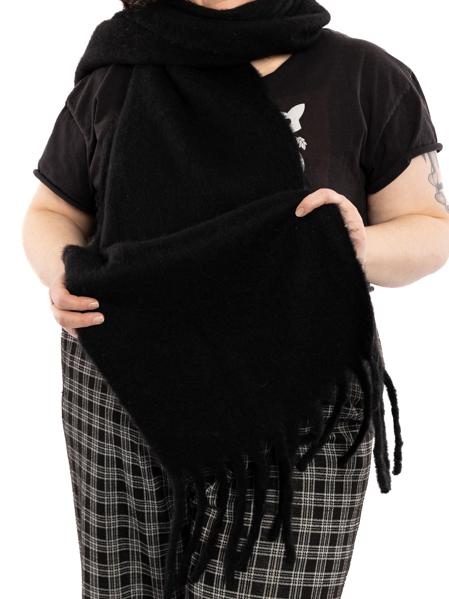 Quebec Soft Fringe Scarf - Die With Your Boots On