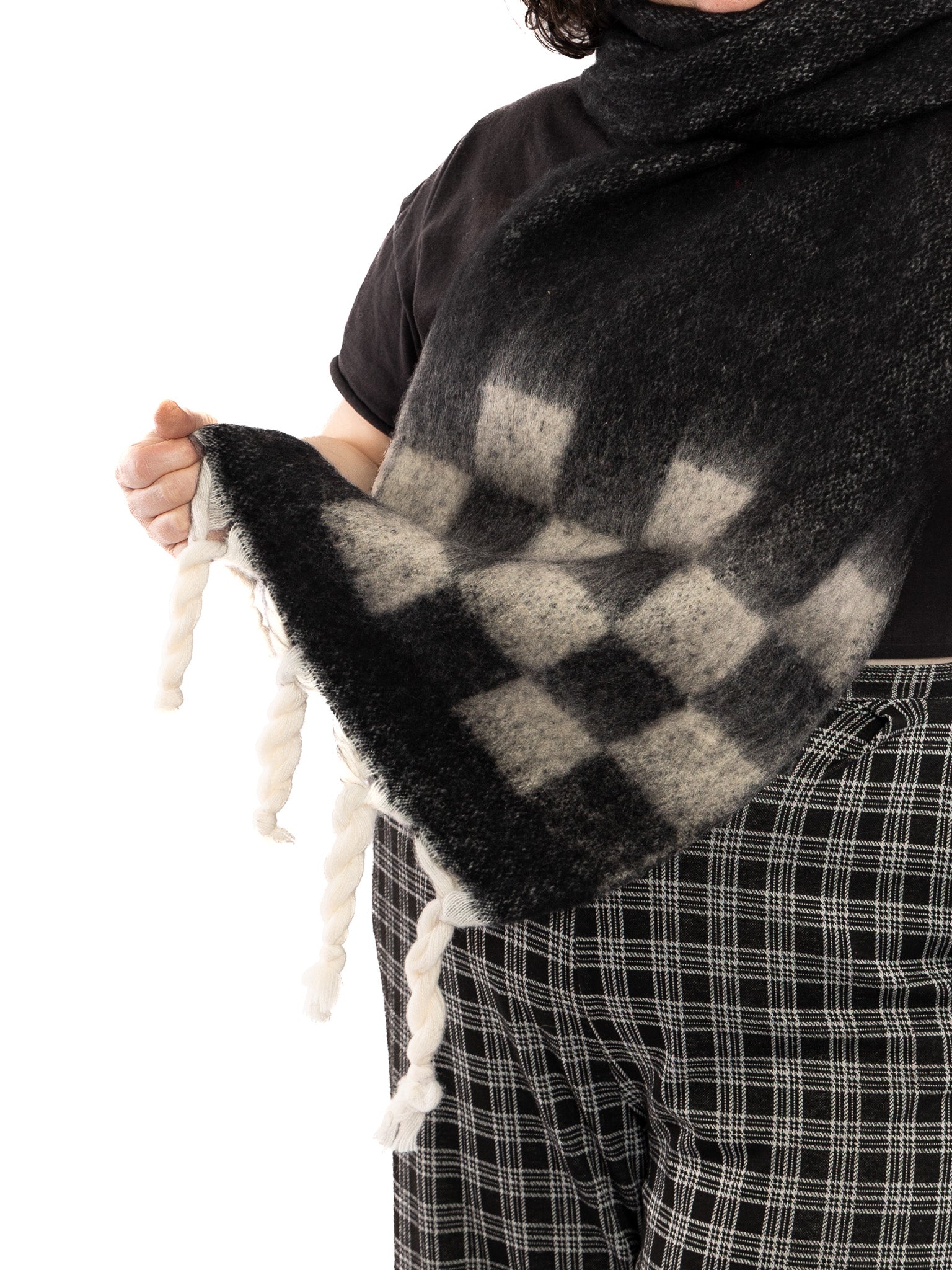 Cozy Checkered Scarf - Die With Your Boots On