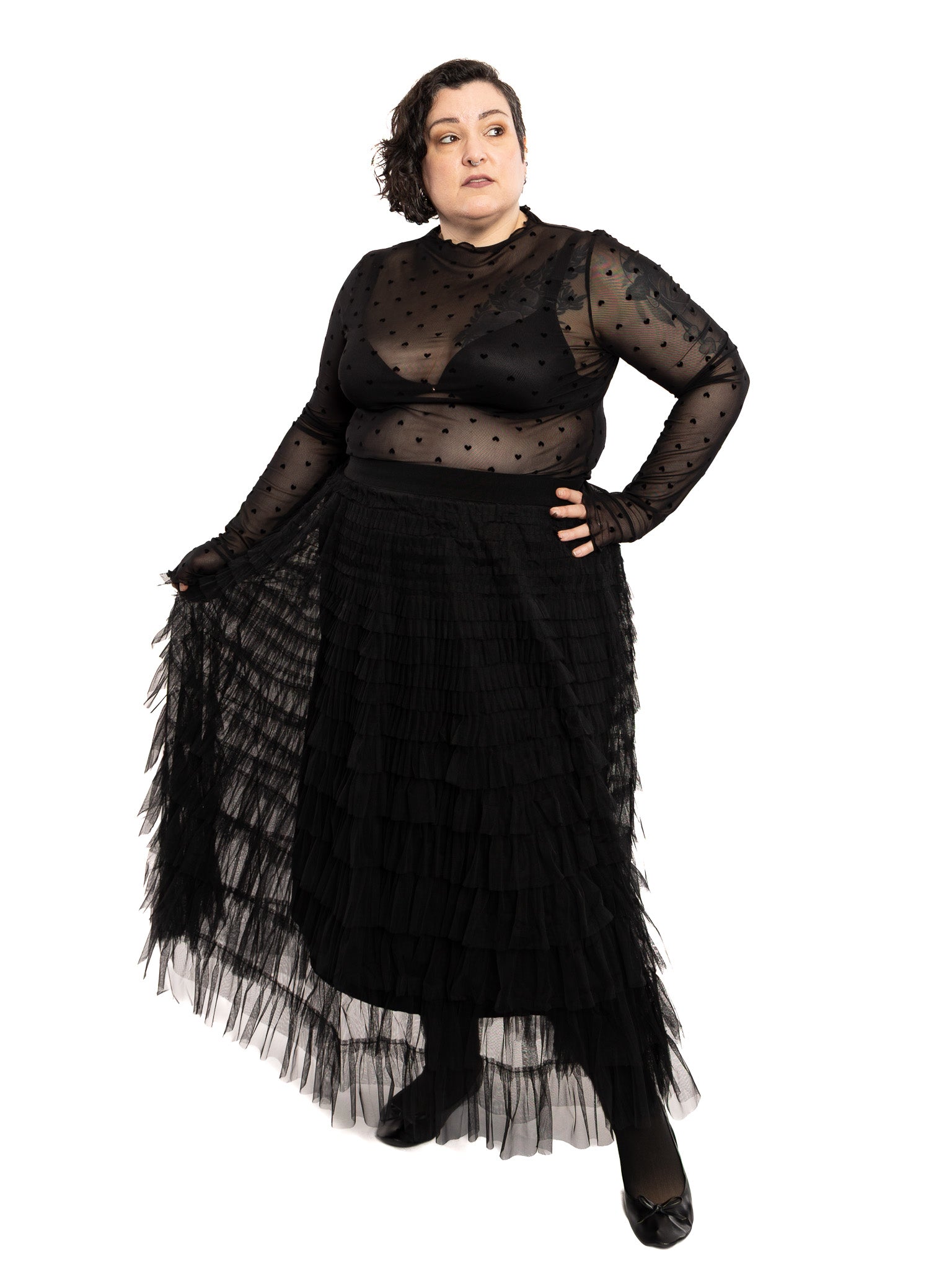 Cascadia Tiered Ruffle Skirt - Die With Your Boots On