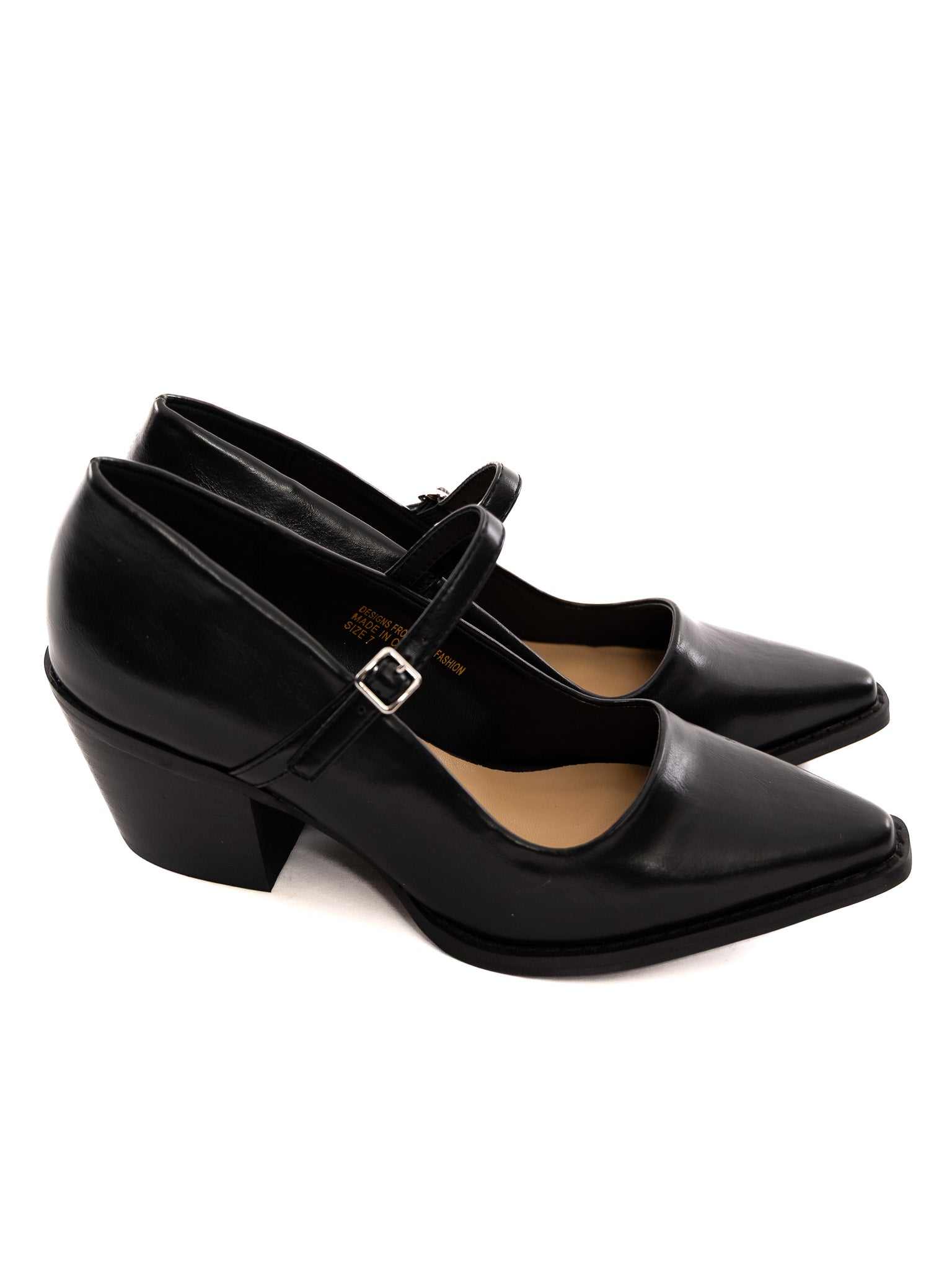 Kathy Mary Jane Block Heel - Die With Your Boots On