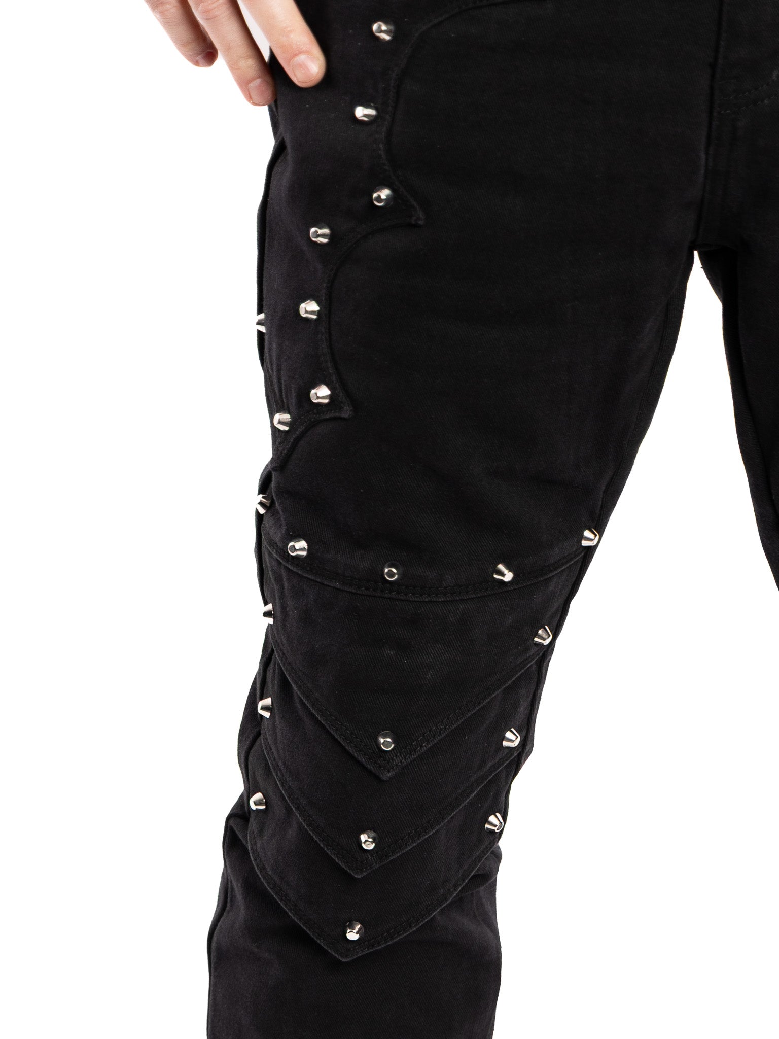 Vanguard Studded Armor Jeans - Die With Your Boots On
