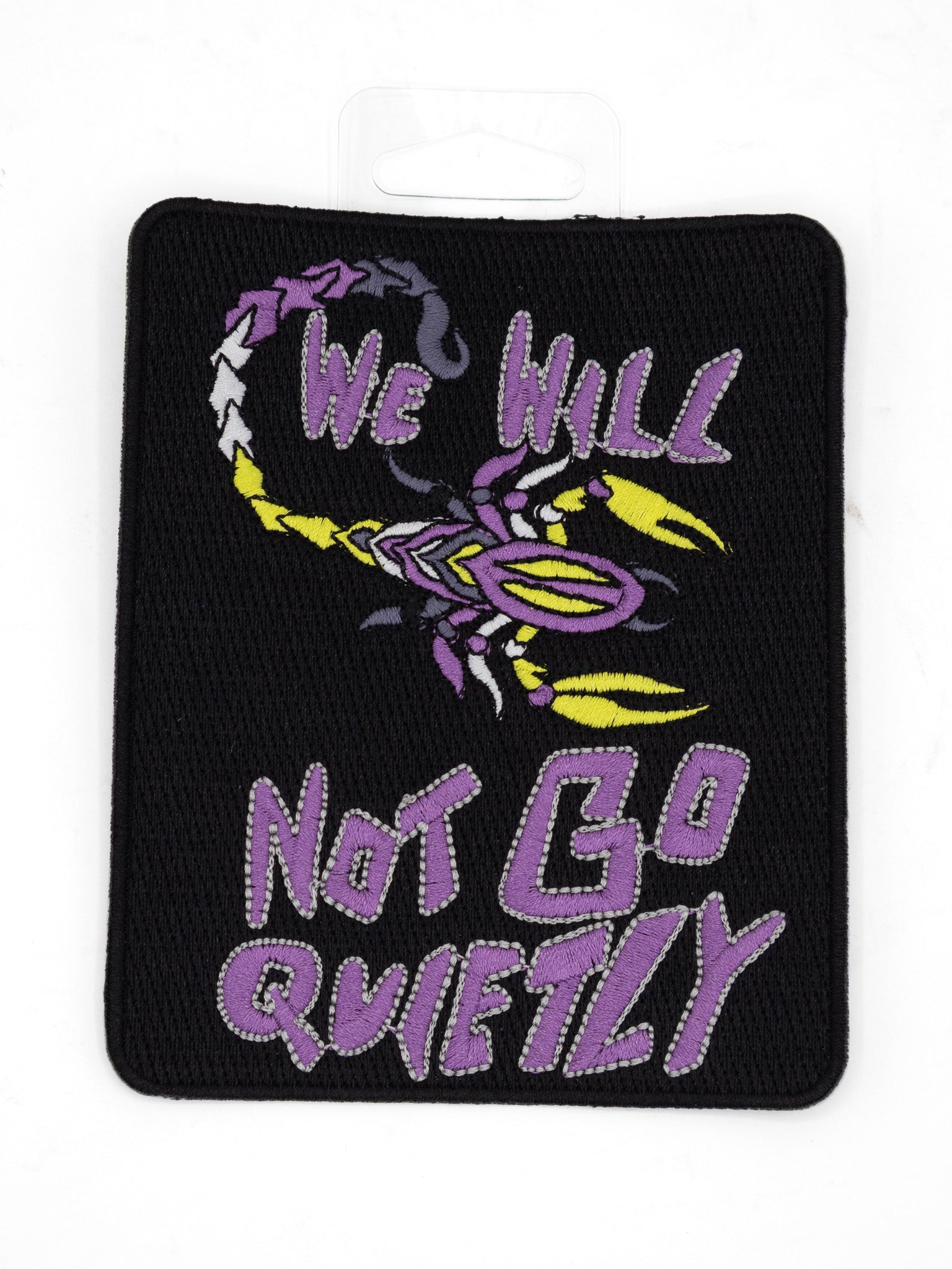 Pride Scorpion Patch POCKET BEAN - Die With Your Boots On