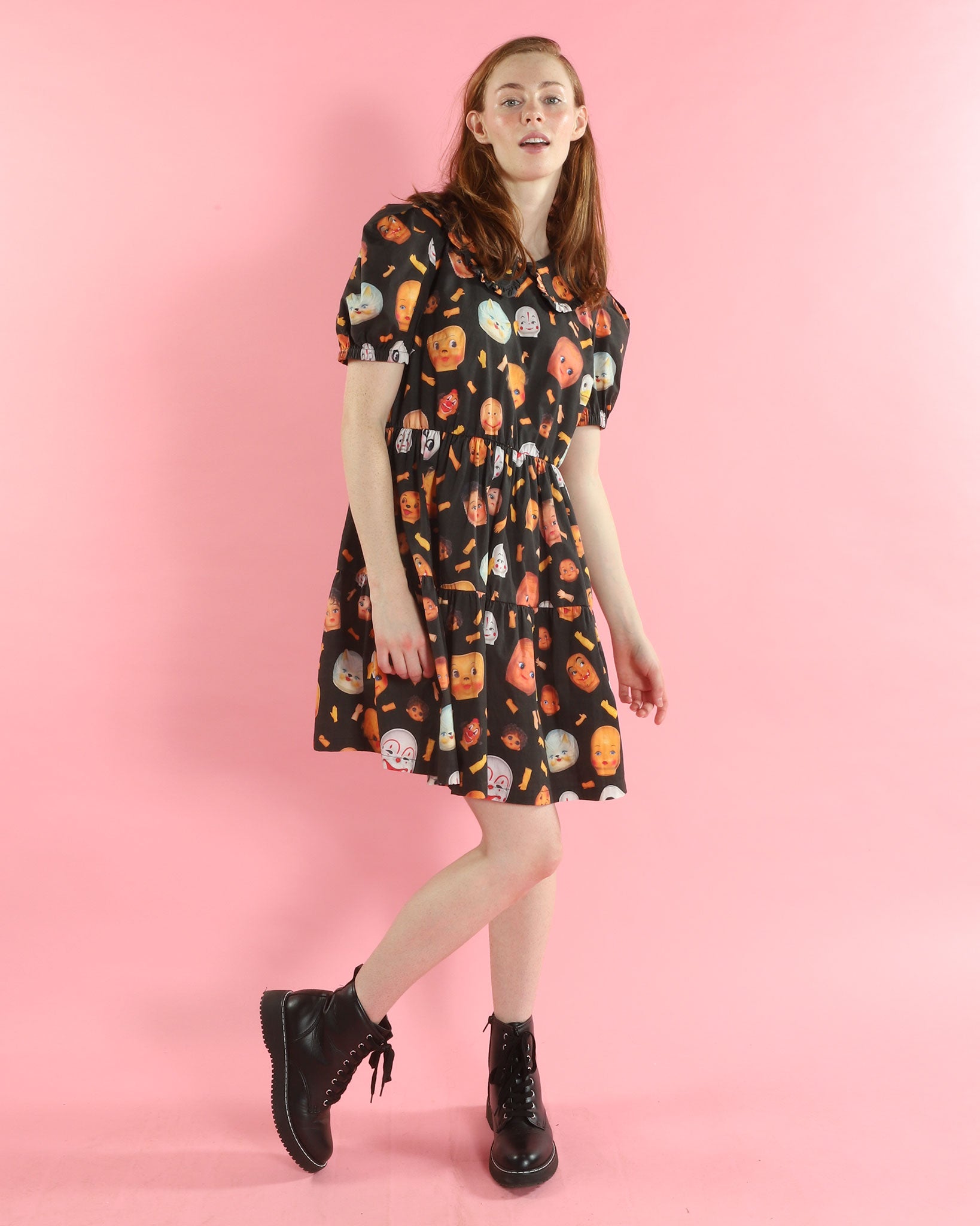 Doll Parts Babydoll Dress (SHIPS FROM PRETTY SNAKE, NOT AVAILABLE FOR PICKUP IN STORE) - Die With Your Boots On