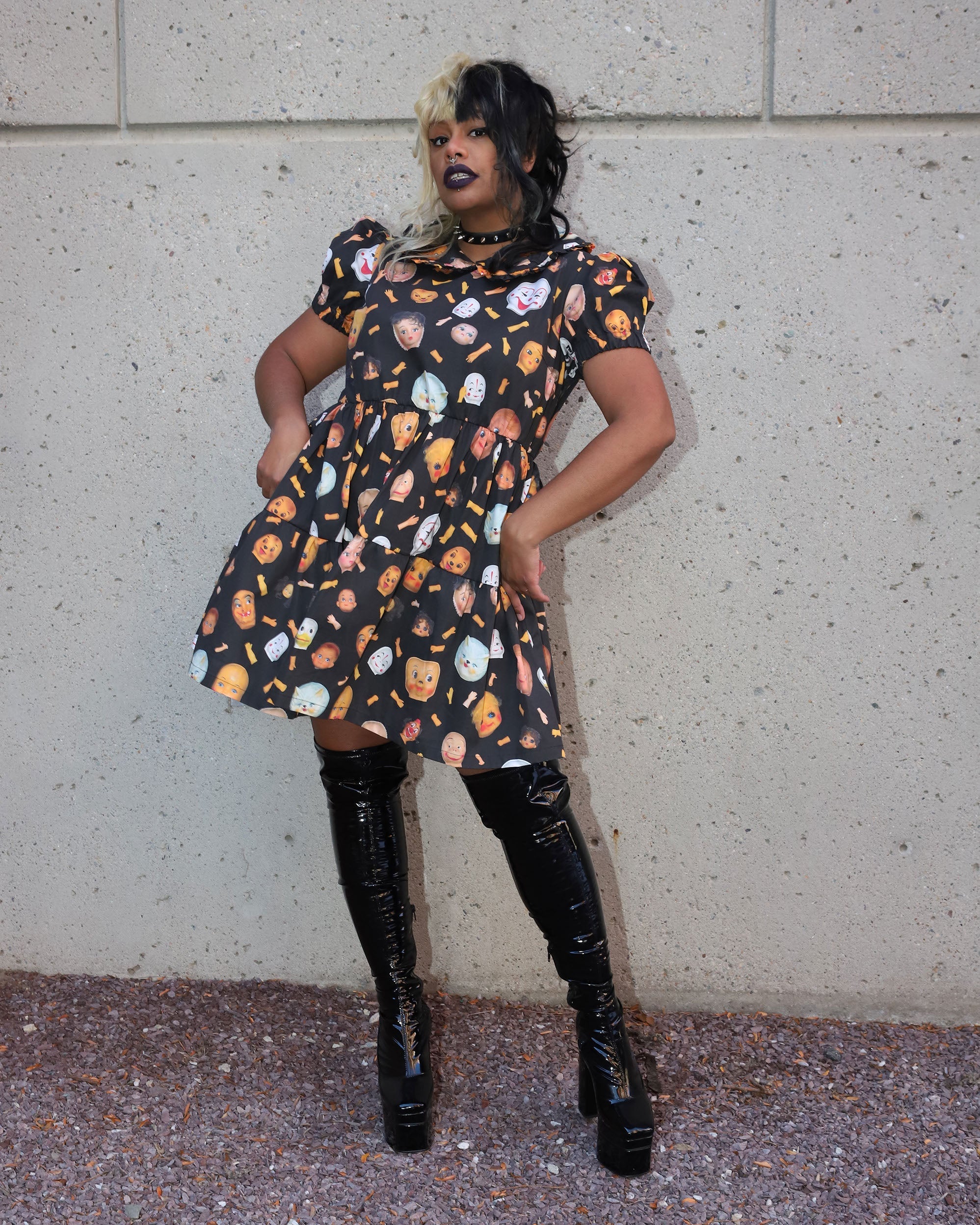 Doll Parts Babydoll Dress (SHIPS FROM PRETTY SNAKE, NOT AVAILABLE FOR PICKUP IN STORE) - Die With Your Boots On