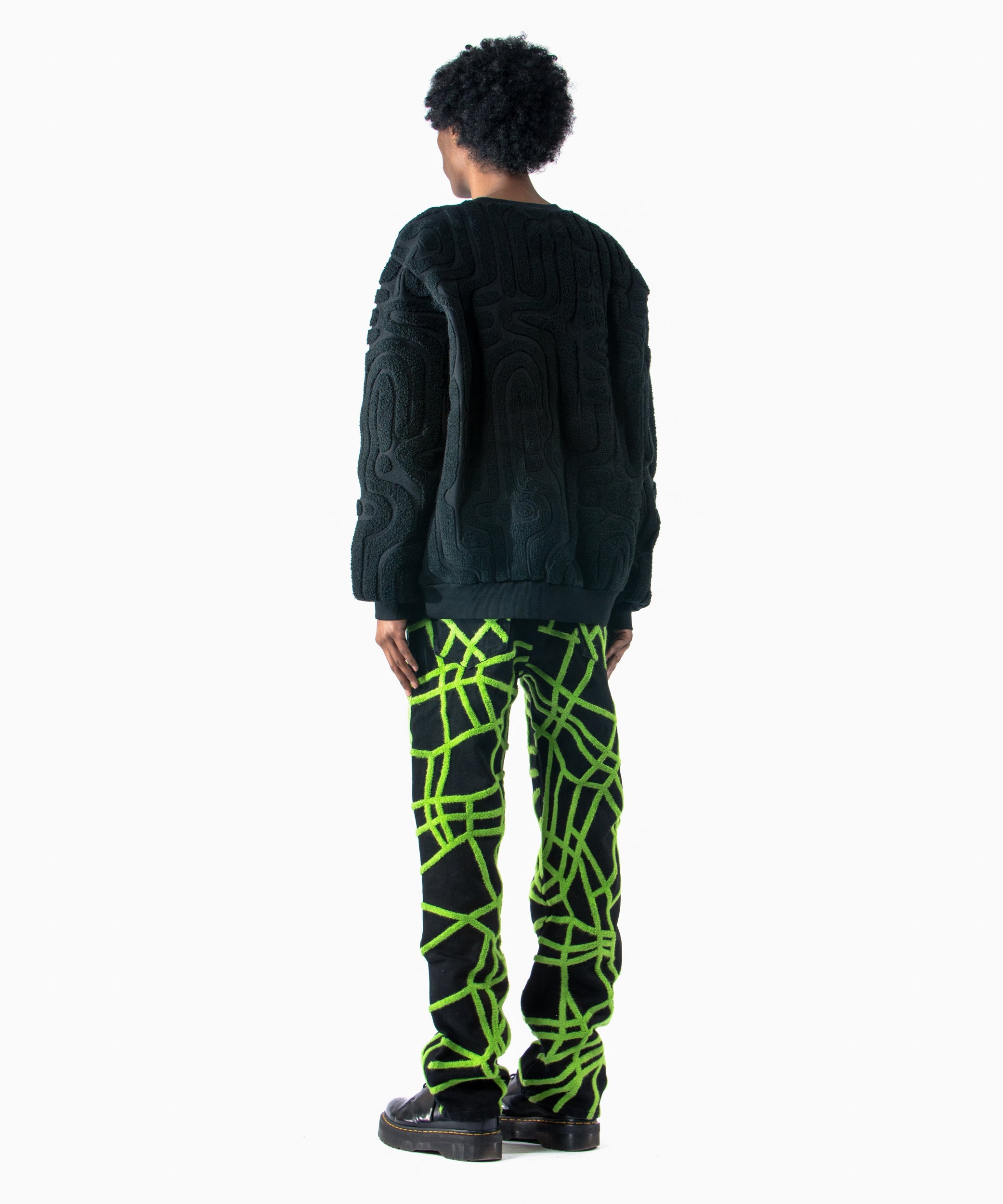 Green Web Jean (SHIPS FROM PRETTY SNAKE, NOT AVAILABLE FOR PICKUP IN STORE) - Die With Your Boots On