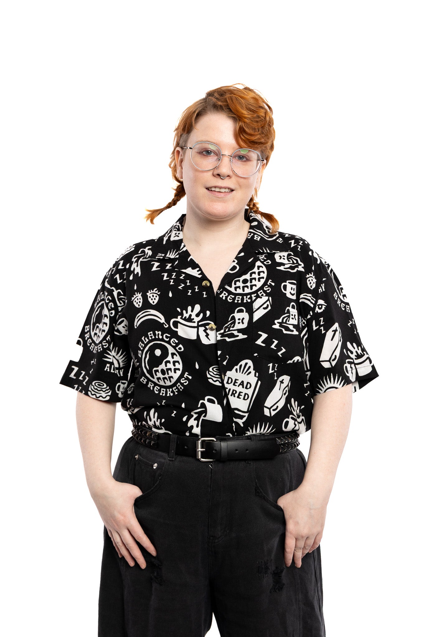 Dead Tired Unisex Button-Up PYKNIC - Die With Your Boots On