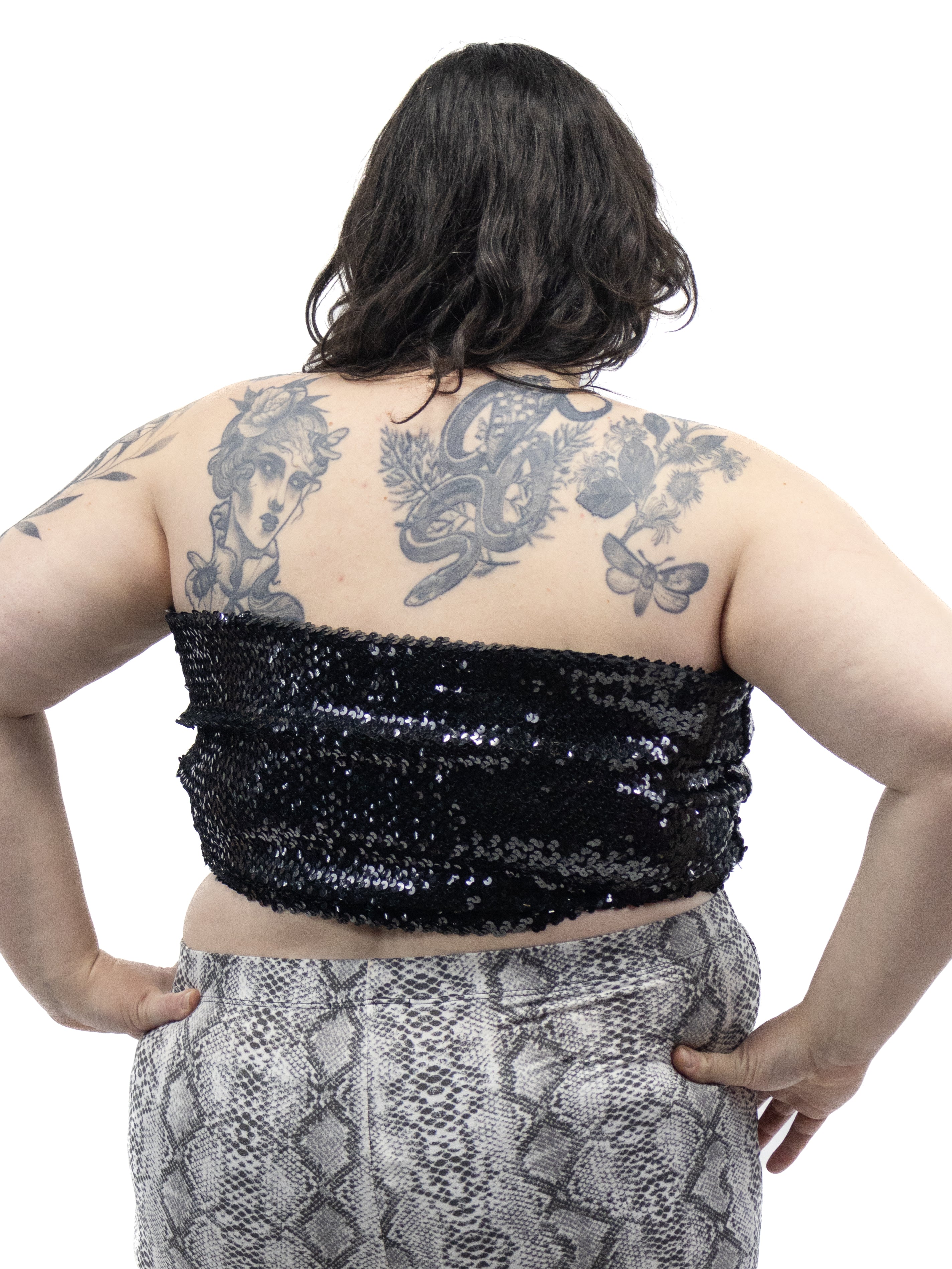 Sequined Succubus Tube Top HANDMADE LOCALLY (NO RESTOCKS!) - Die With Your Boots On