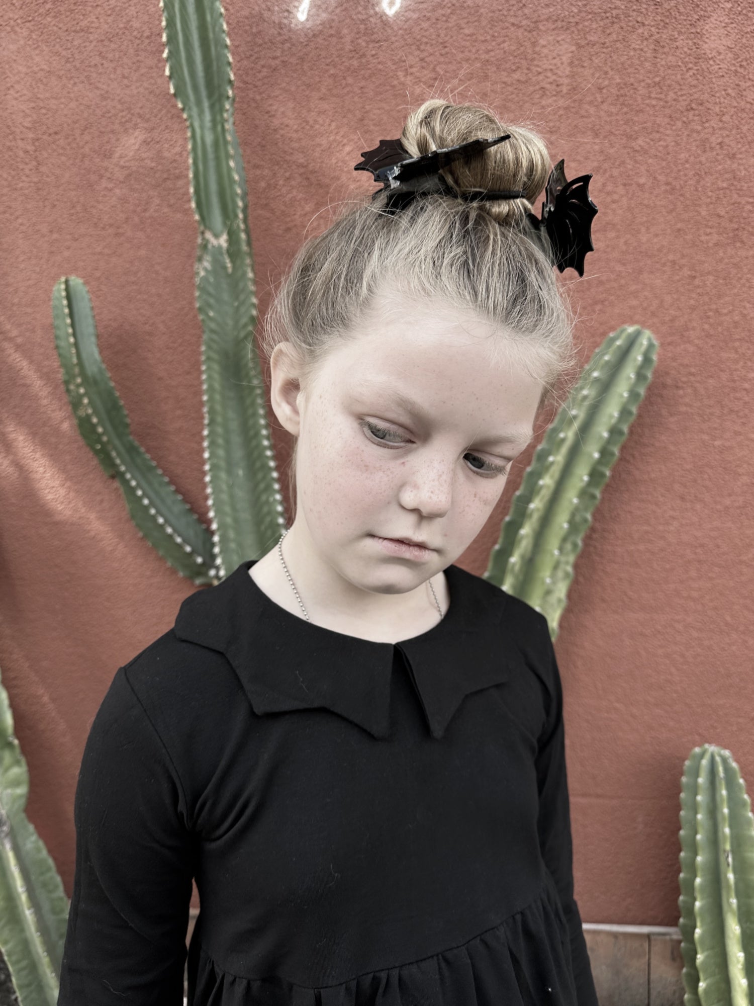 Bat Collar Dress (Babies/Toddlers/Kids) (SHIPS FROM WITCHING HOUR BABY, NOT AVAILABLE FOR PICKUP IN STORE) - Die With Your Boots On