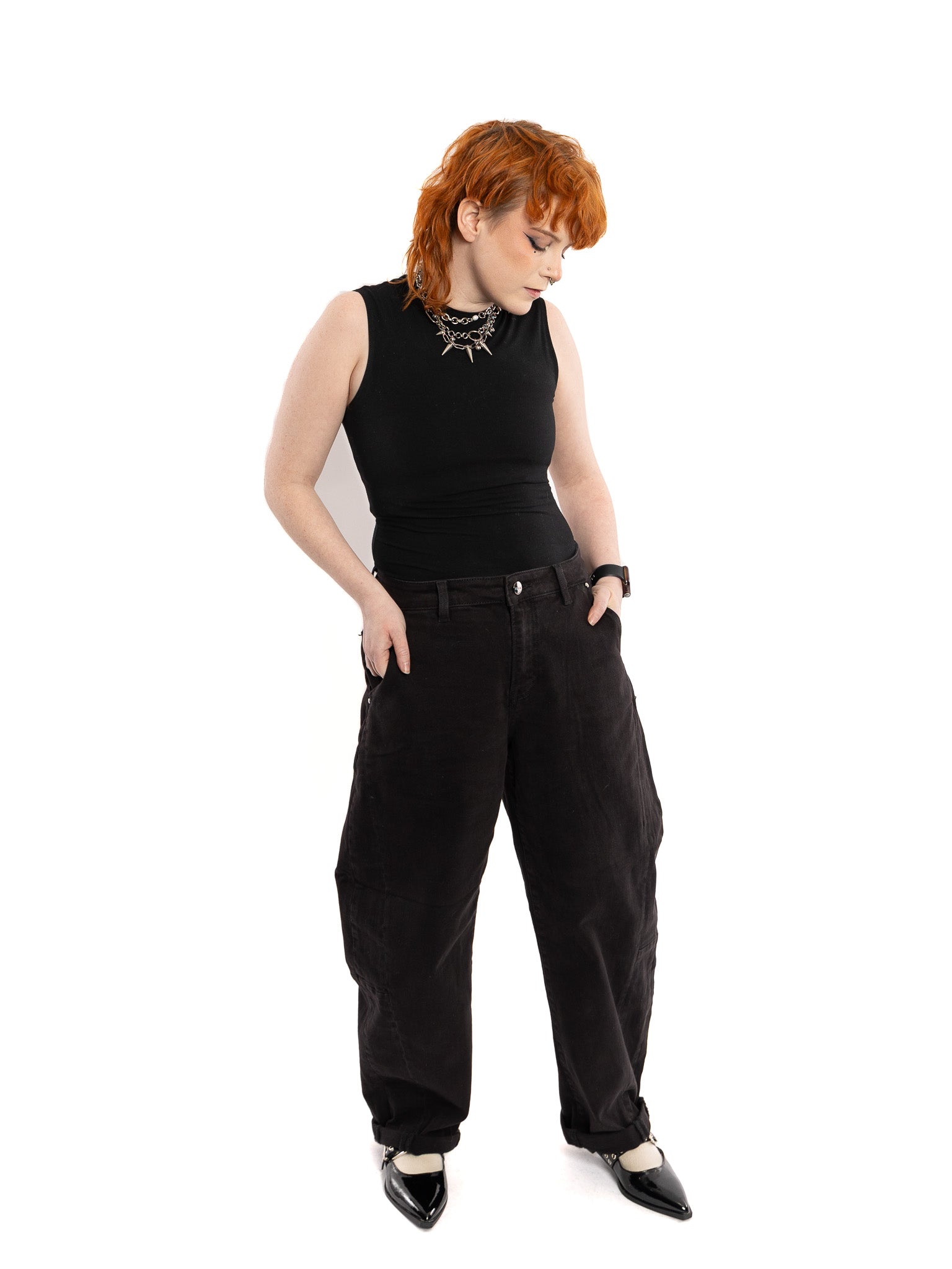 Harper Cropped Barrel Jeans RESTOCKED! - Die With Your Boots On