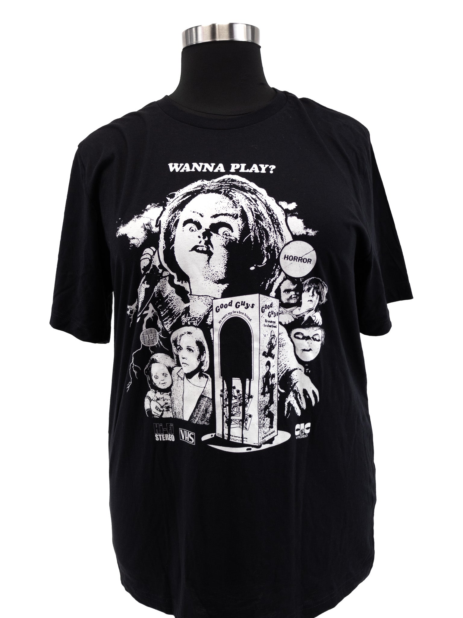 Child's Play VHS T-shirt - Die With Your Boots On