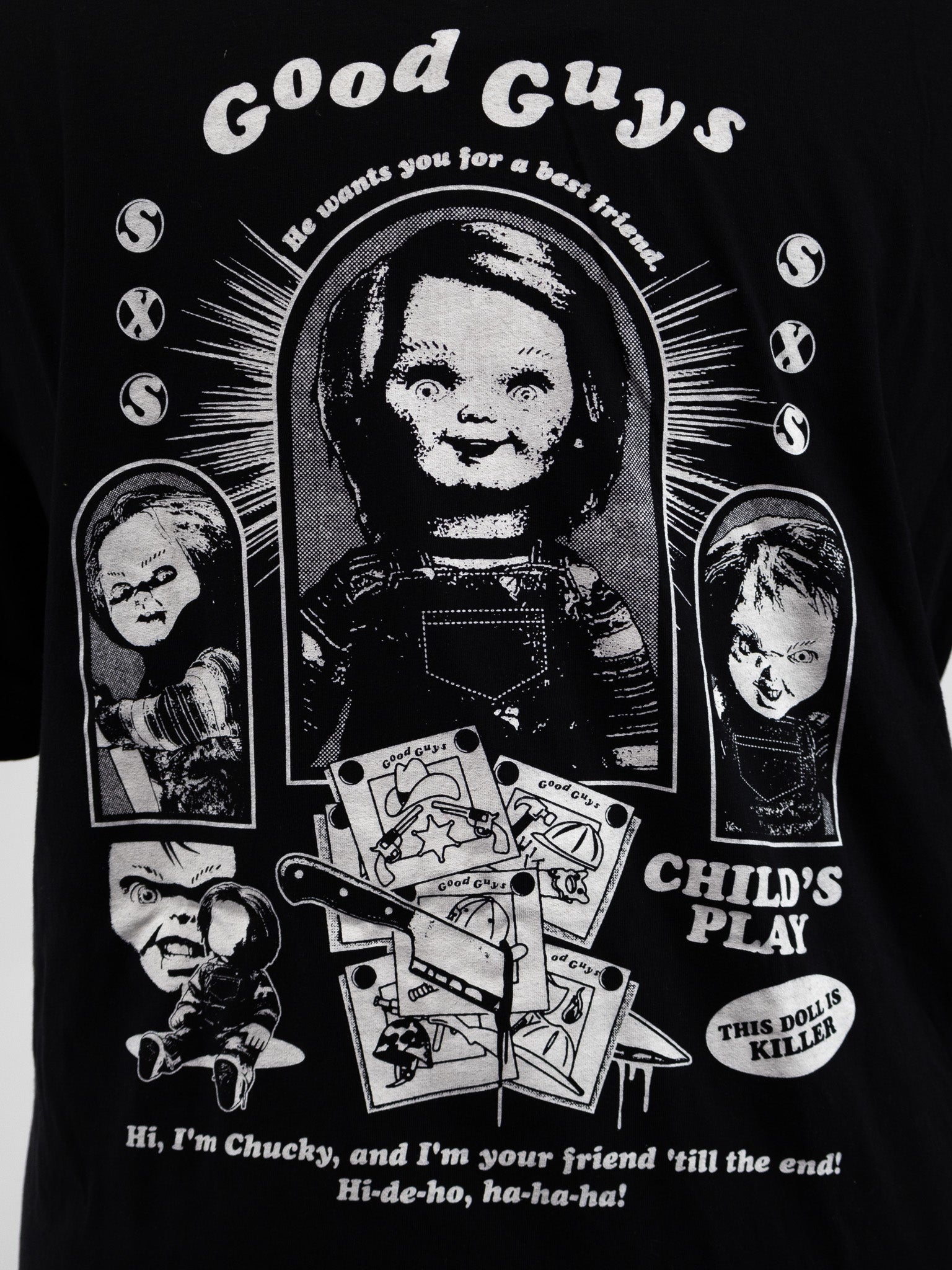 Child's Play VHS T-shirt - Die With Your Boots On