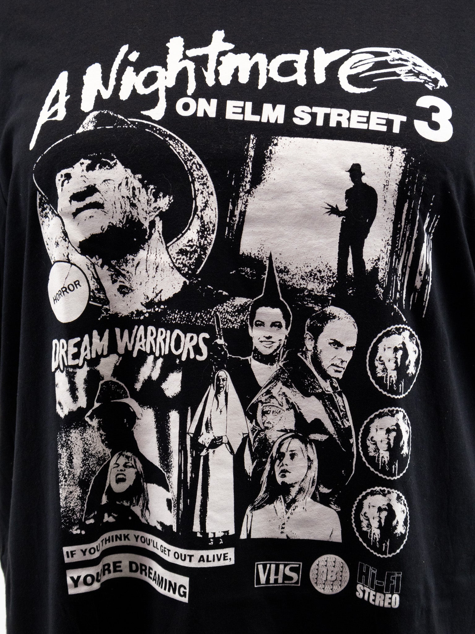 Dream Warriors VHS T-shirt - Die With Your Boots On