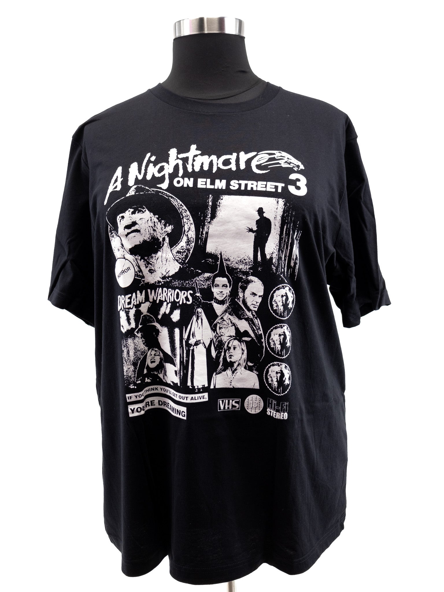 Dream Warriors VHS T-shirt - Die With Your Boots On