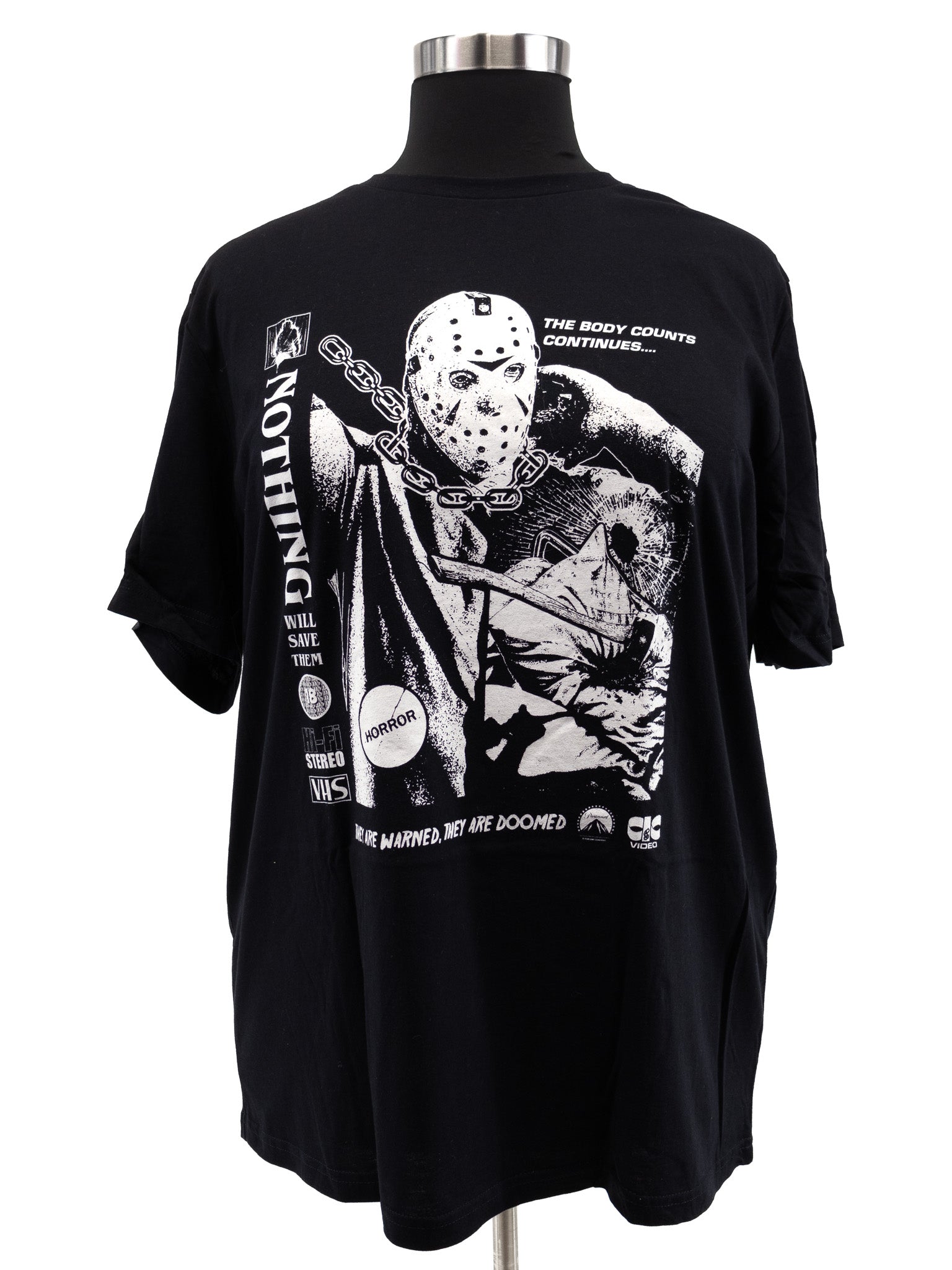 Friday the 13th VHS T-shirt - Die With Your Boots On