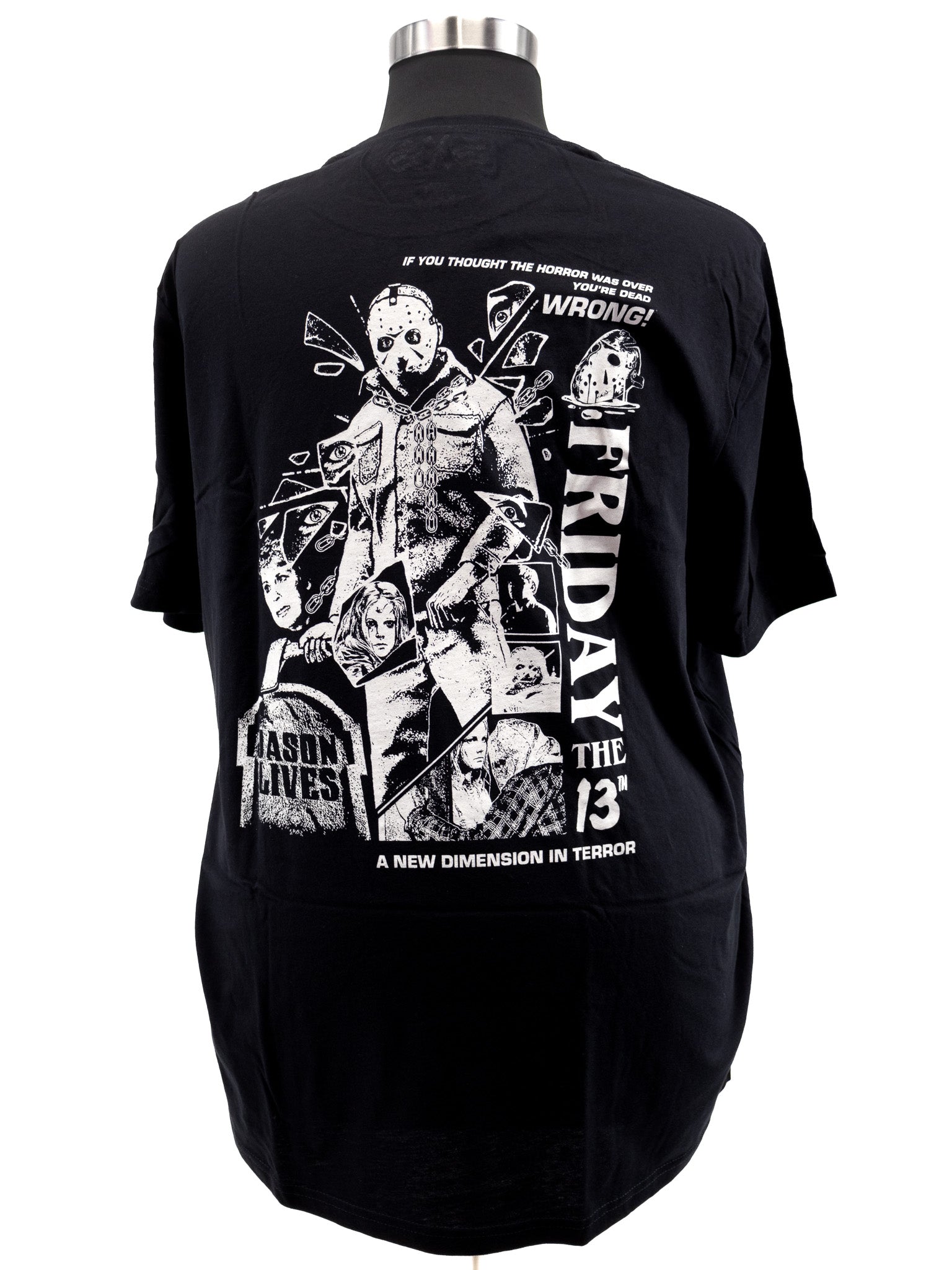 Friday the 13th VHS T-shirt - Die With Your Boots On