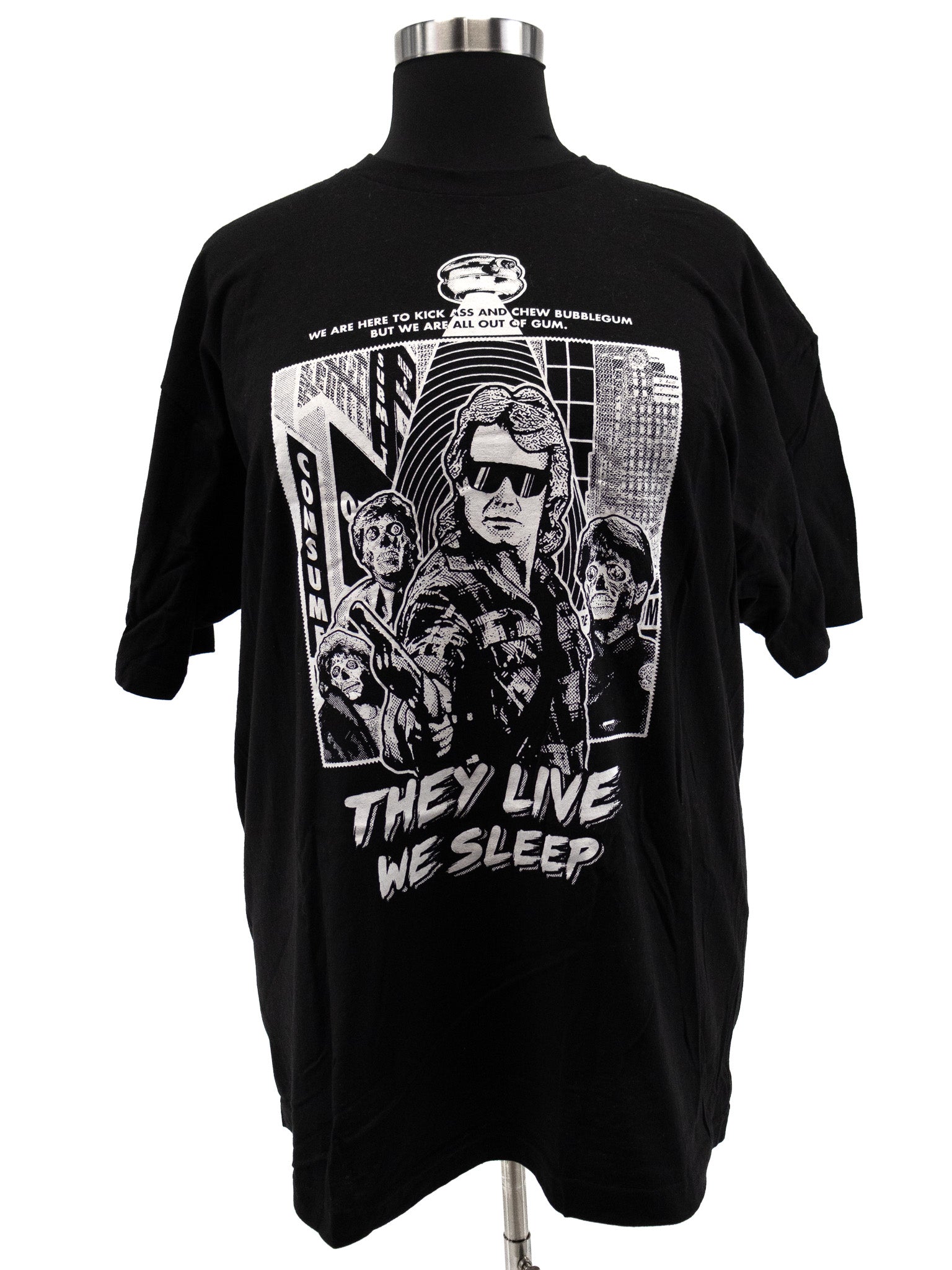 They Live VHS T-shirt - Die With Your Boots On