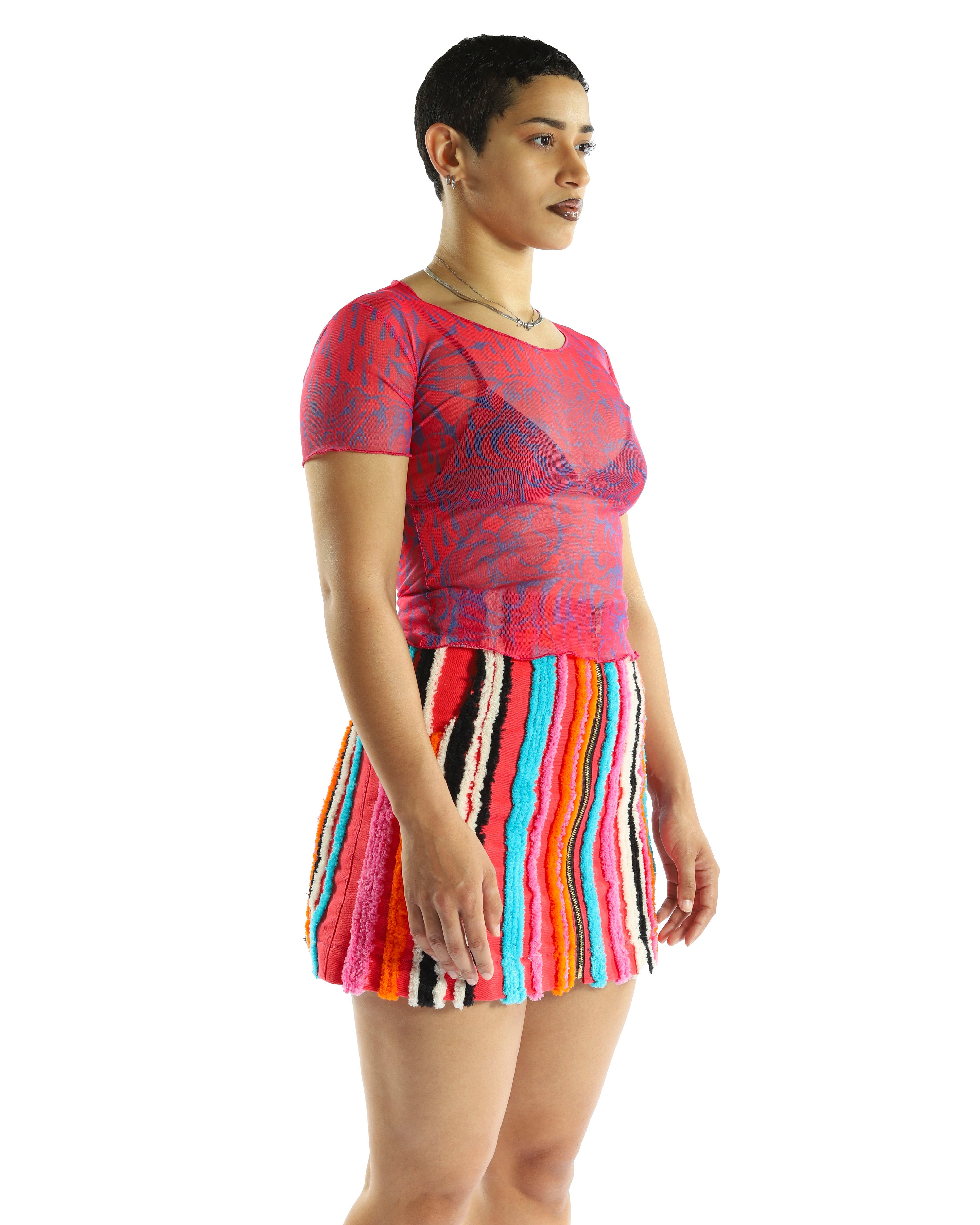 Stretch Mesh Cobra Tee (SHIPS FROM PRETTY SNAKE, NOT AVAILABLE FOR PICKUP IN STORE) - Die With Your Boots On
