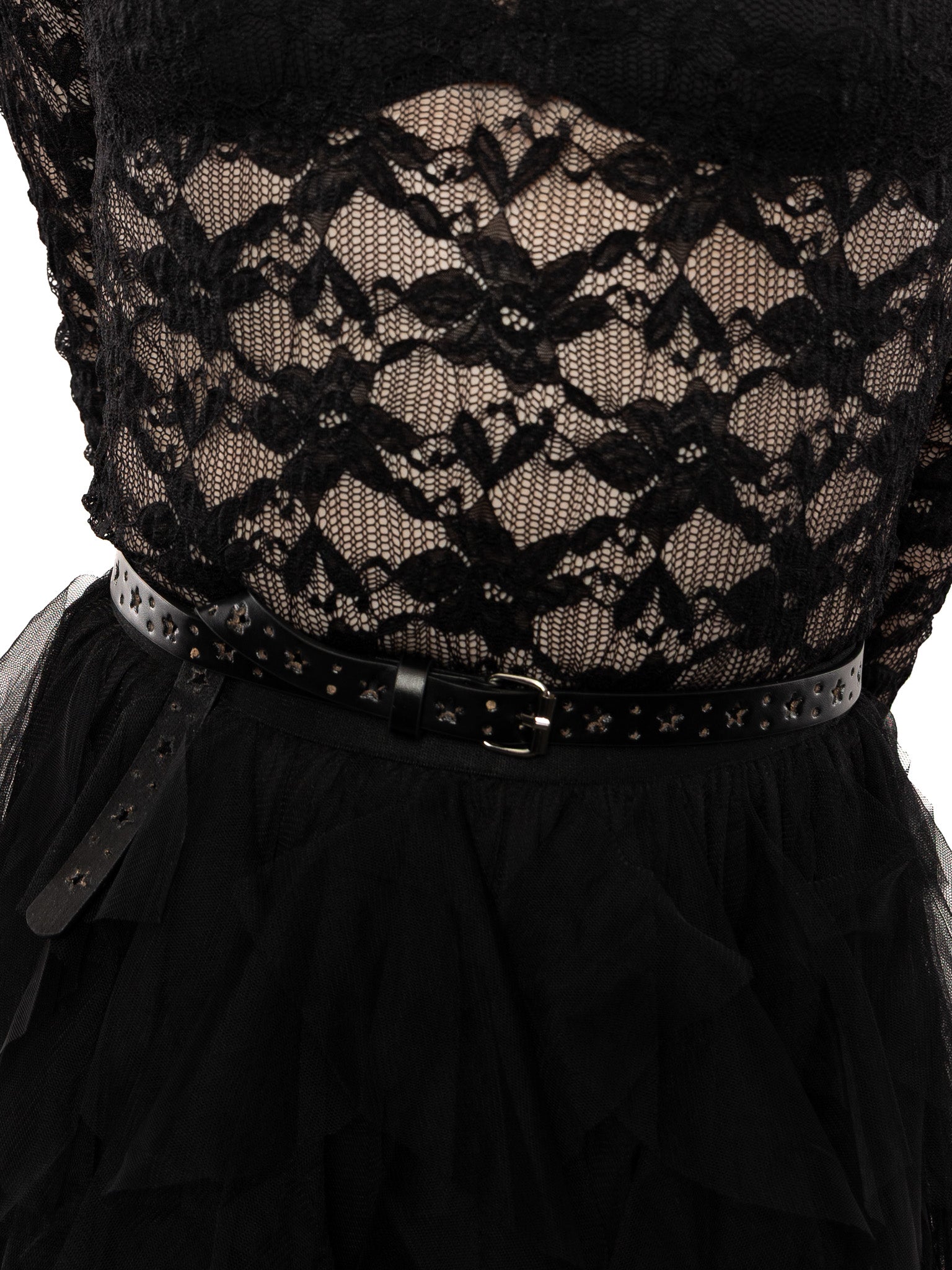 Star Pin-Buckle Skinny Belt - Die With Your Boots On